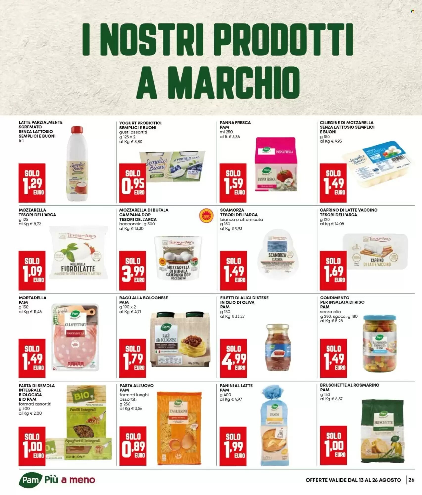 Volantino promozionale Panorama  valide dal 13/08/2026 - Pagina 26.