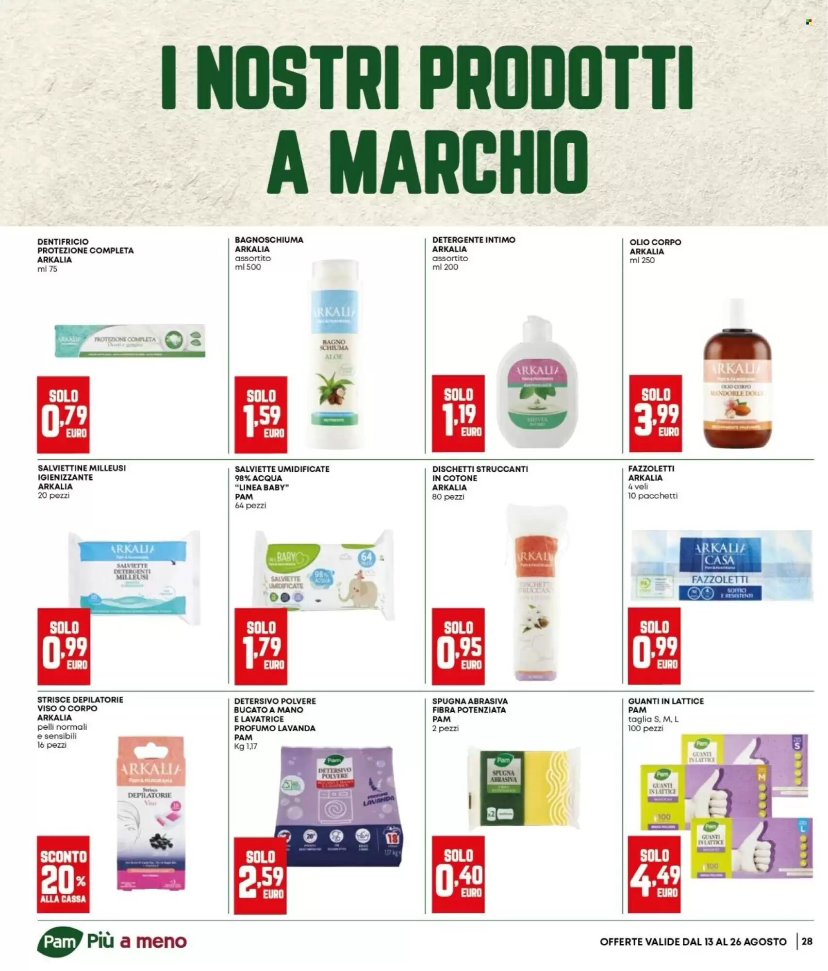 Volantino promozionale Panorama  valide dal 13/08/2026 - Pagina 28.