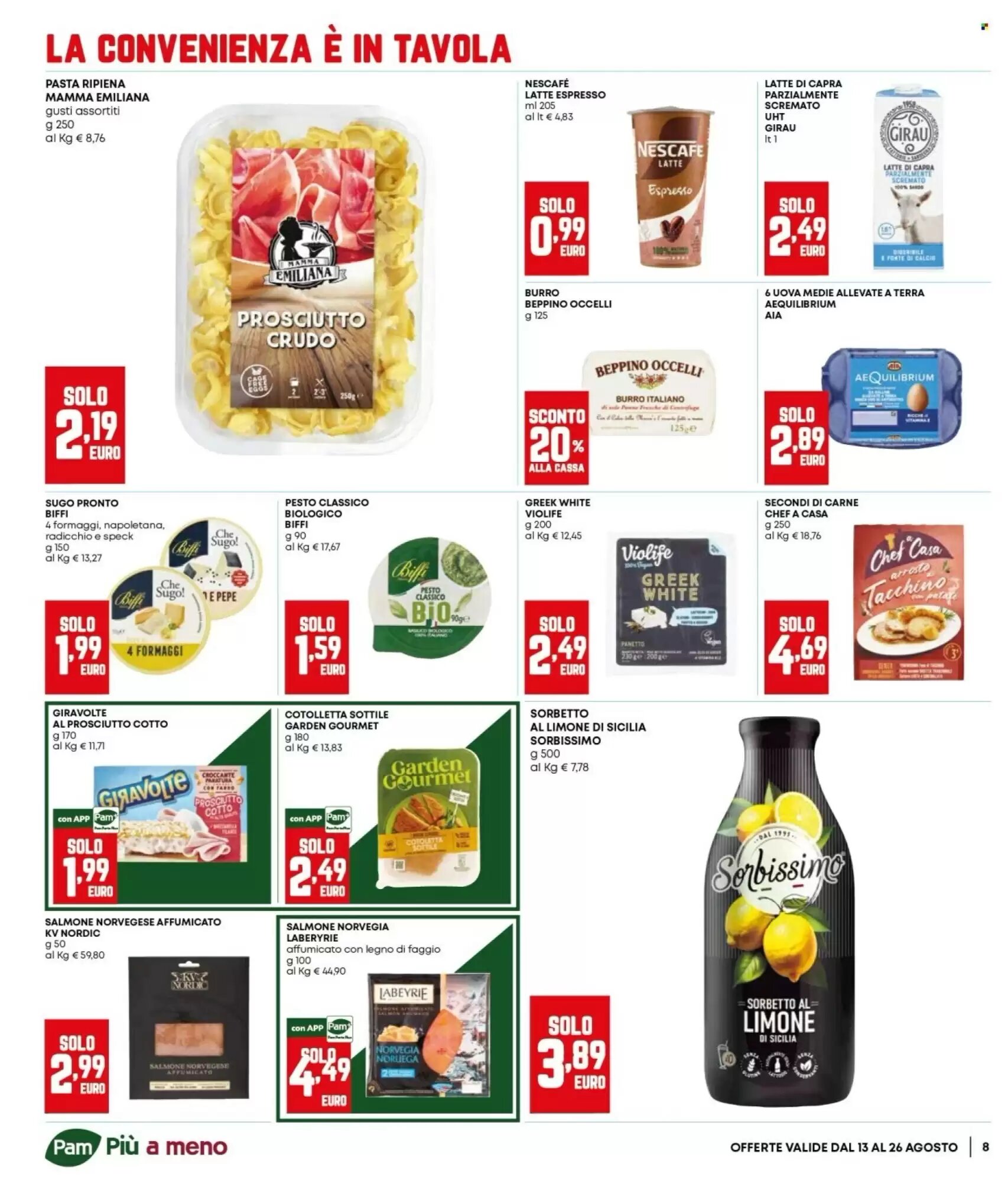 Volantino promozionale Panorama  valide dal 13/08/2026 - Pagina 8.