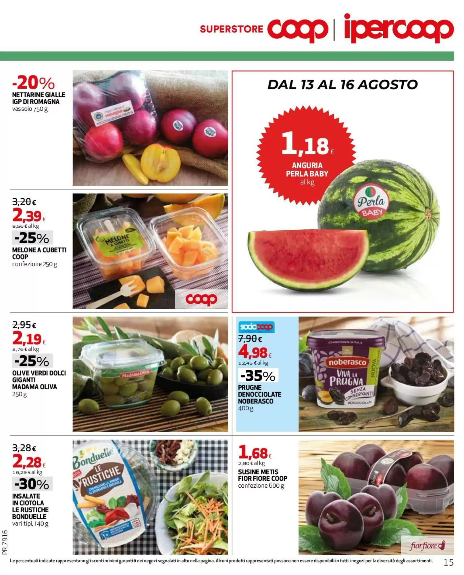 Volantino promozionale Ipercoop  valide dal 13/08/2026 - Pagina 15.