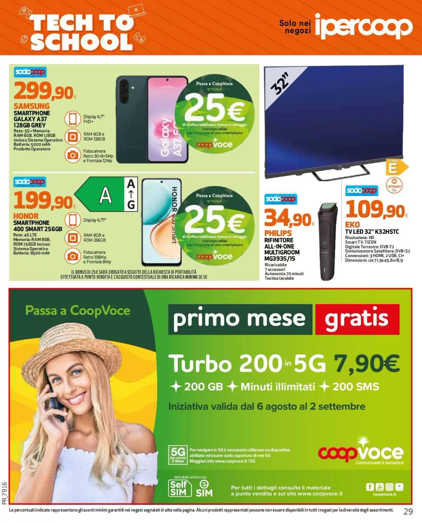 Volantino promozionale Ipercoop  valide dal 13/08/2026 - Pagina 29.