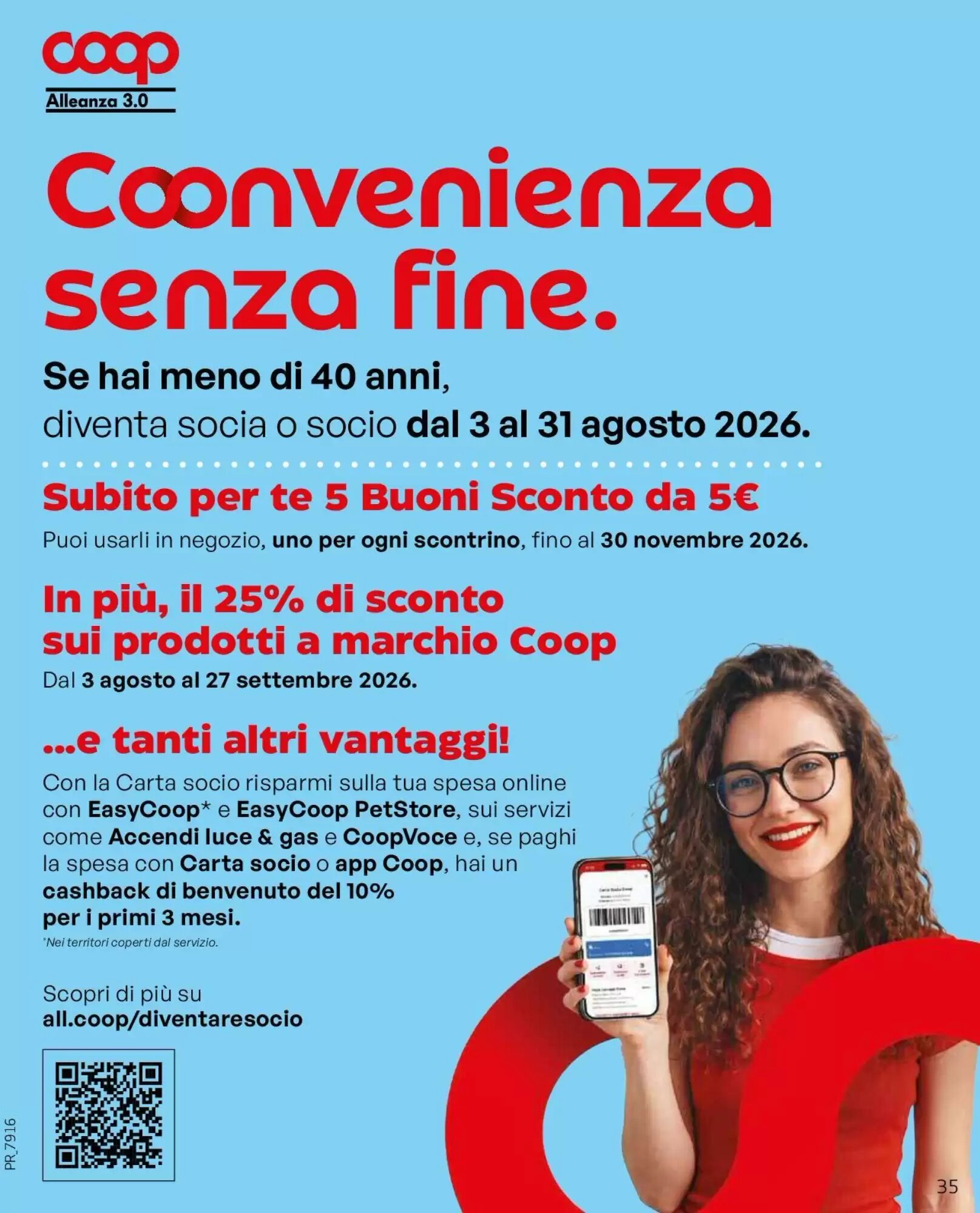 Volantino promozionale Ipercoop  valide dal 13/08/2026 - Pagina 35.
