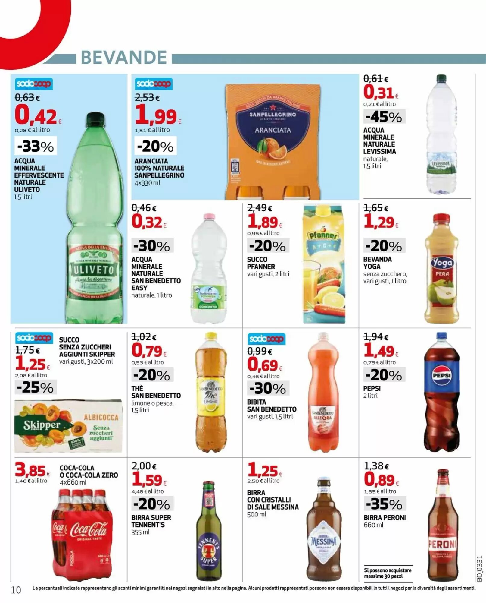Volantino promozionale Coop  valide dal 13/08/2026 - Pagina 10.