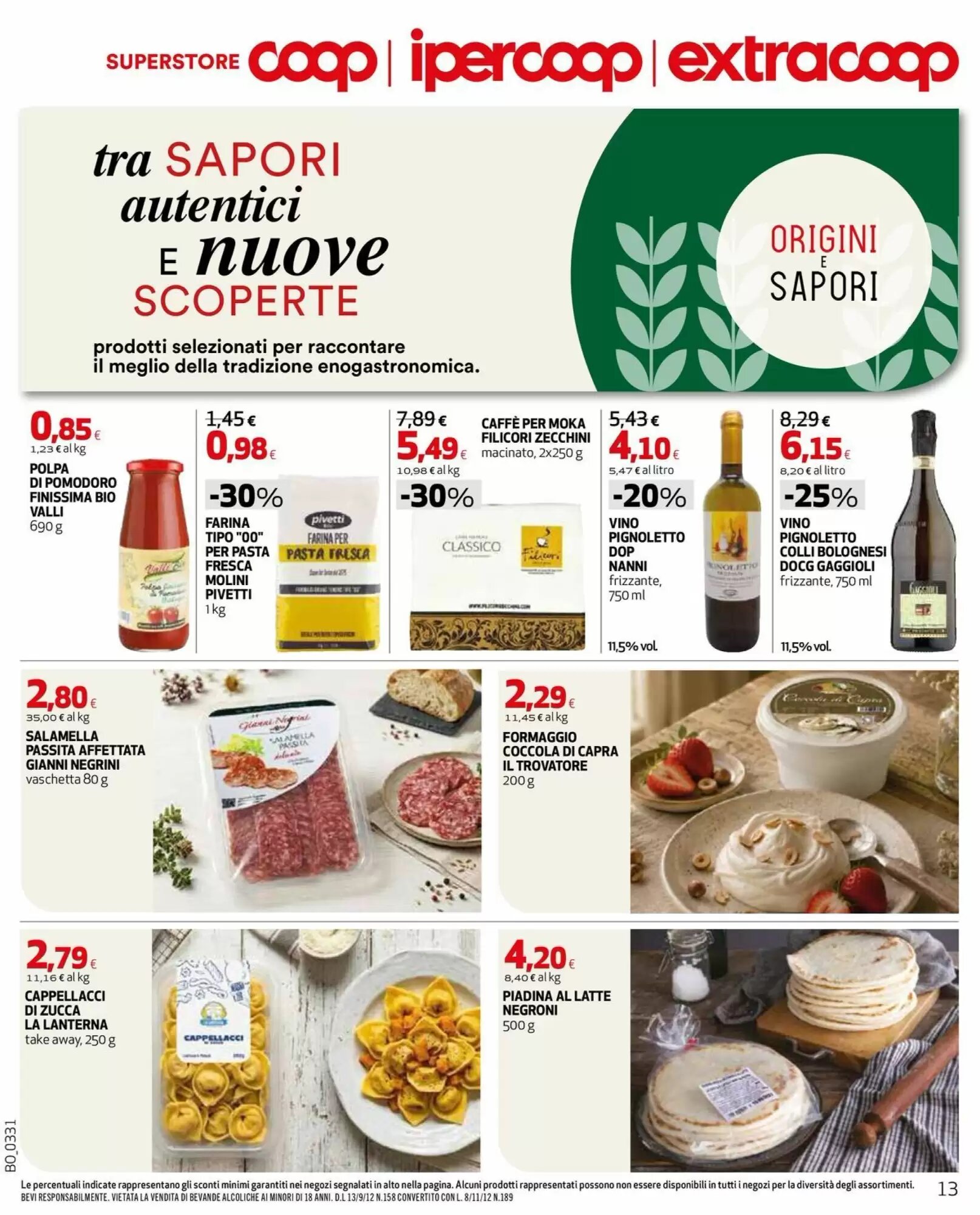 Volantino promozionale Coop  valide dal 13/08/2026 - Pagina 13.