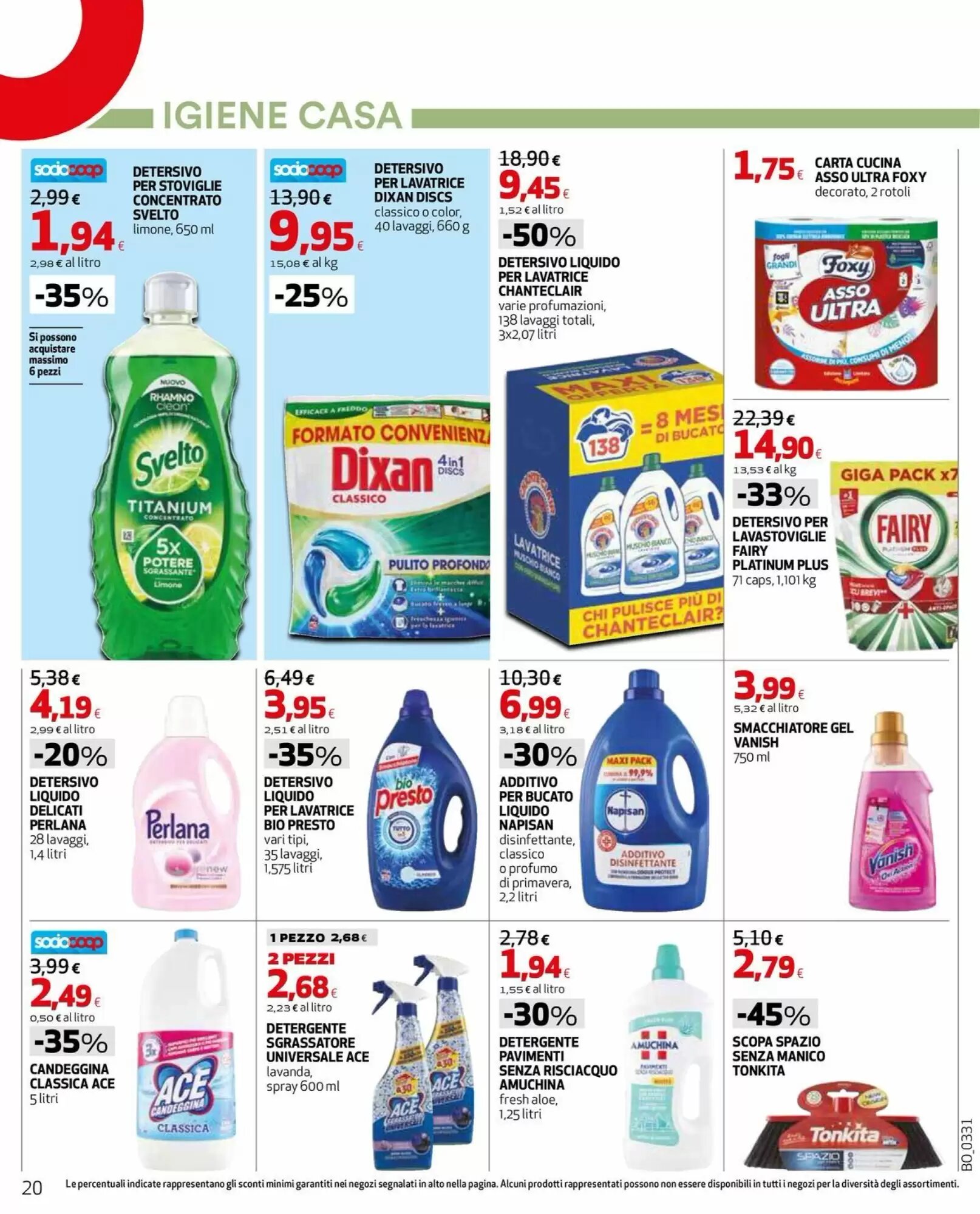 Volantino promozionale Coop  valide dal 13/08/2026 - Pagina 20.