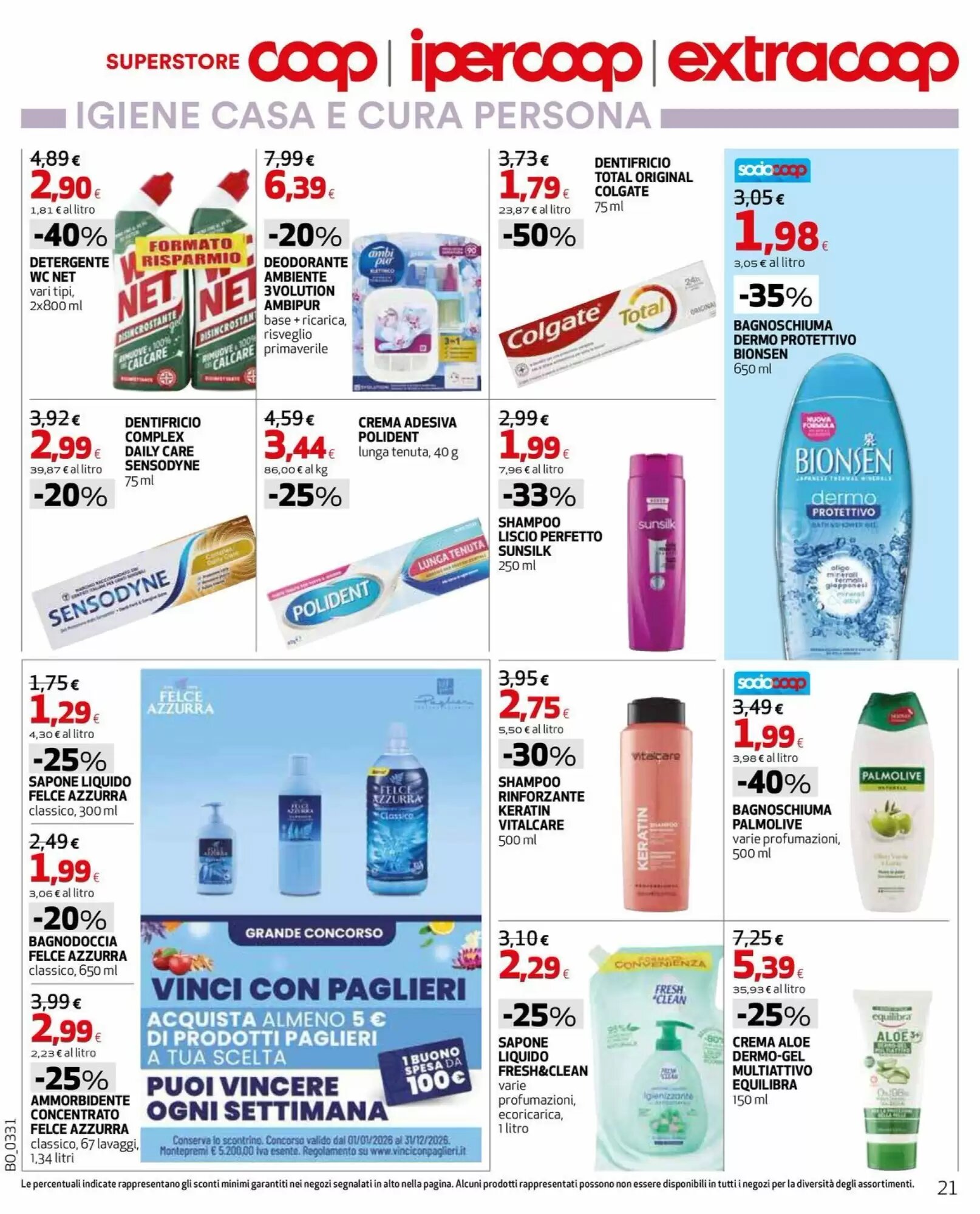 Volantino promozionale Coop  valide dal 13/08/2026 - Pagina 21.