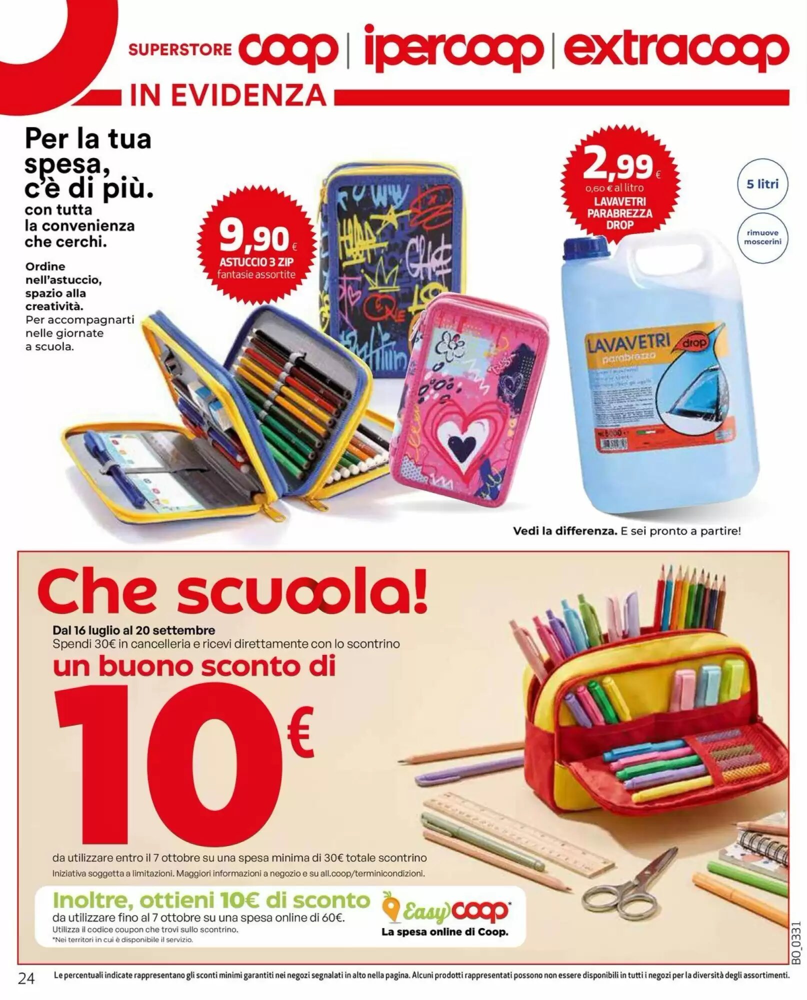 Volantino promozionale Coop  valide dal 13/08/2026 - Pagina 24.