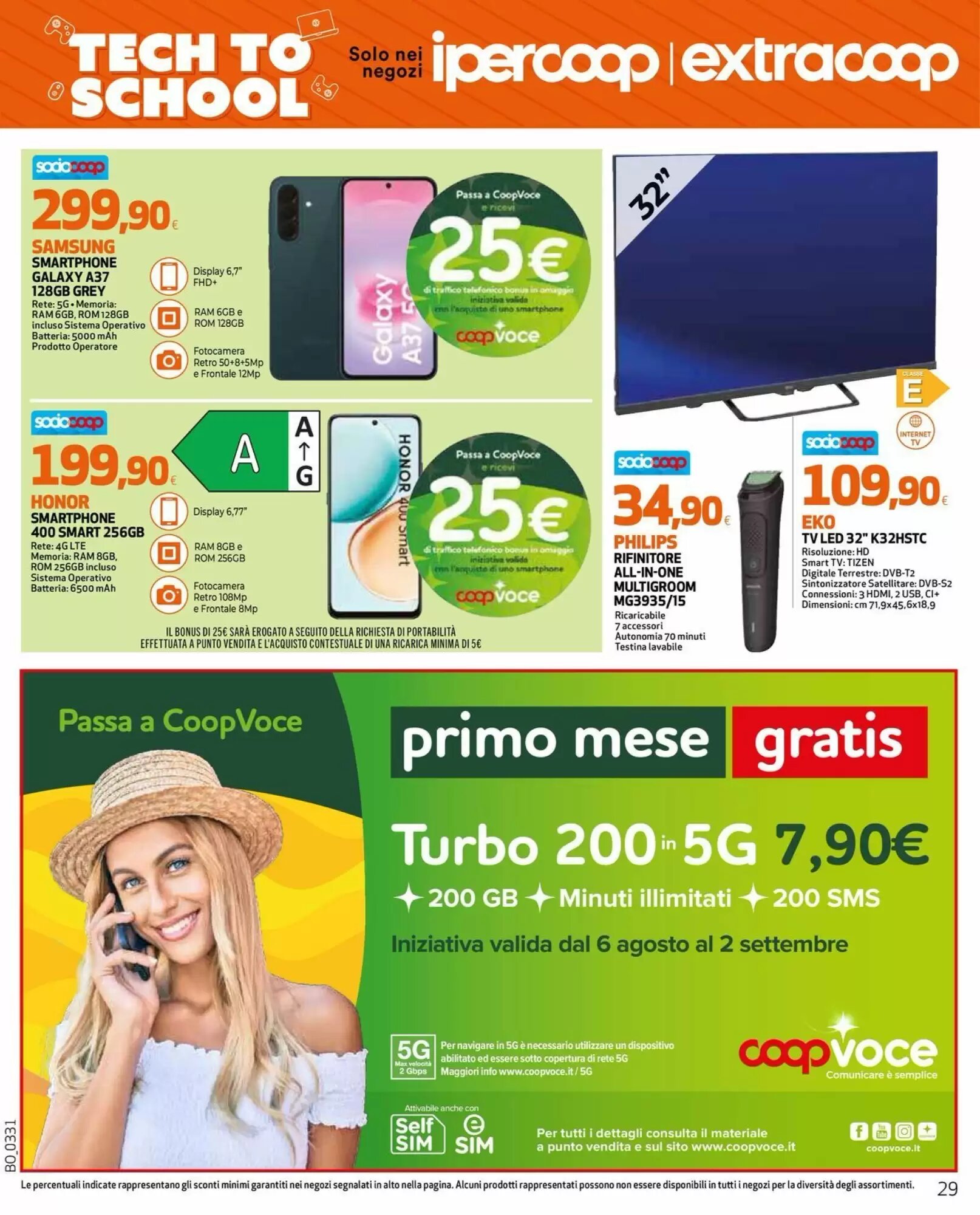 Volantino promozionale Coop  valide dal 13/08/2026 - Pagina 29.