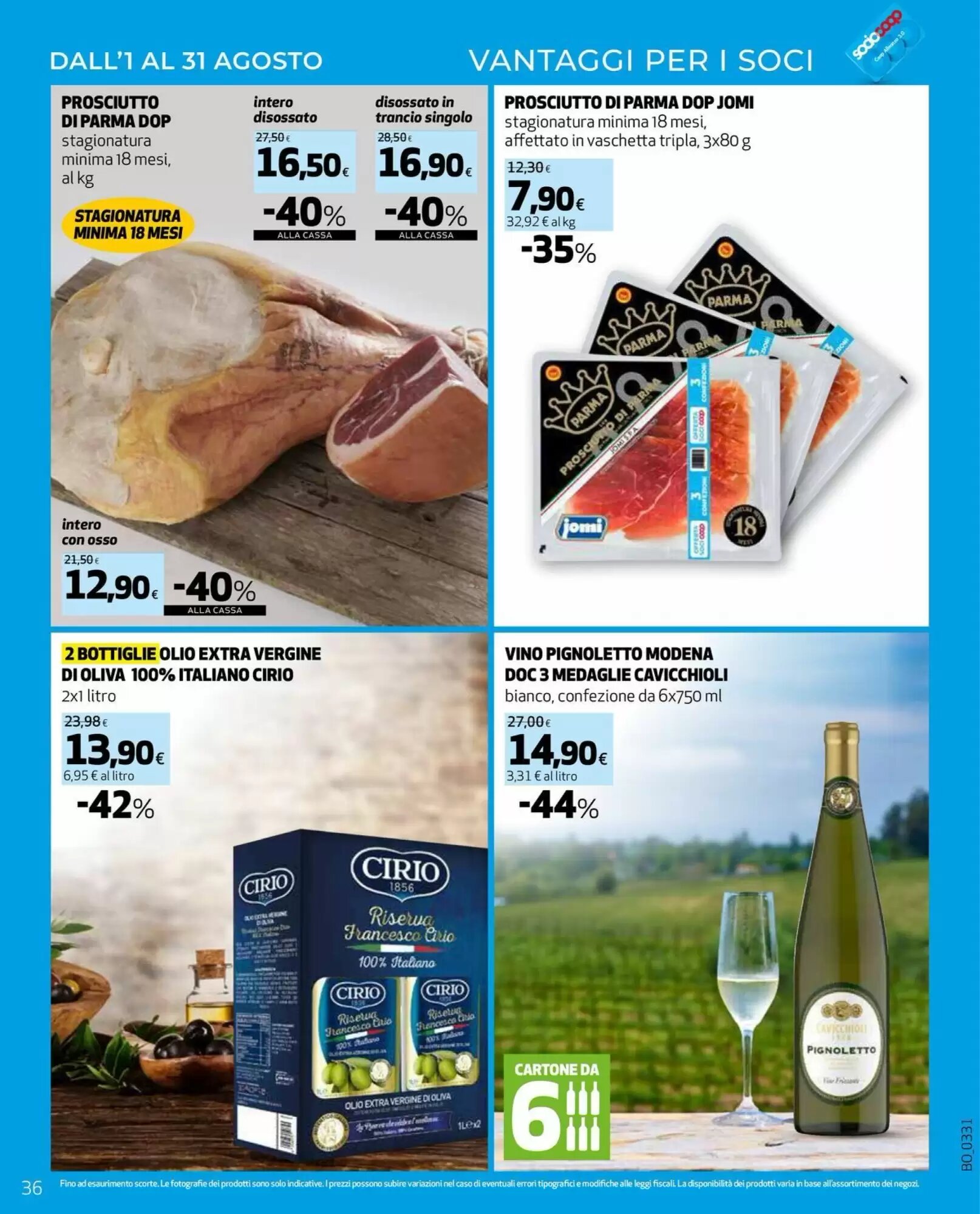 Volantino promozionale Coop  valide dal 13/08/2026 - Pagina 36.