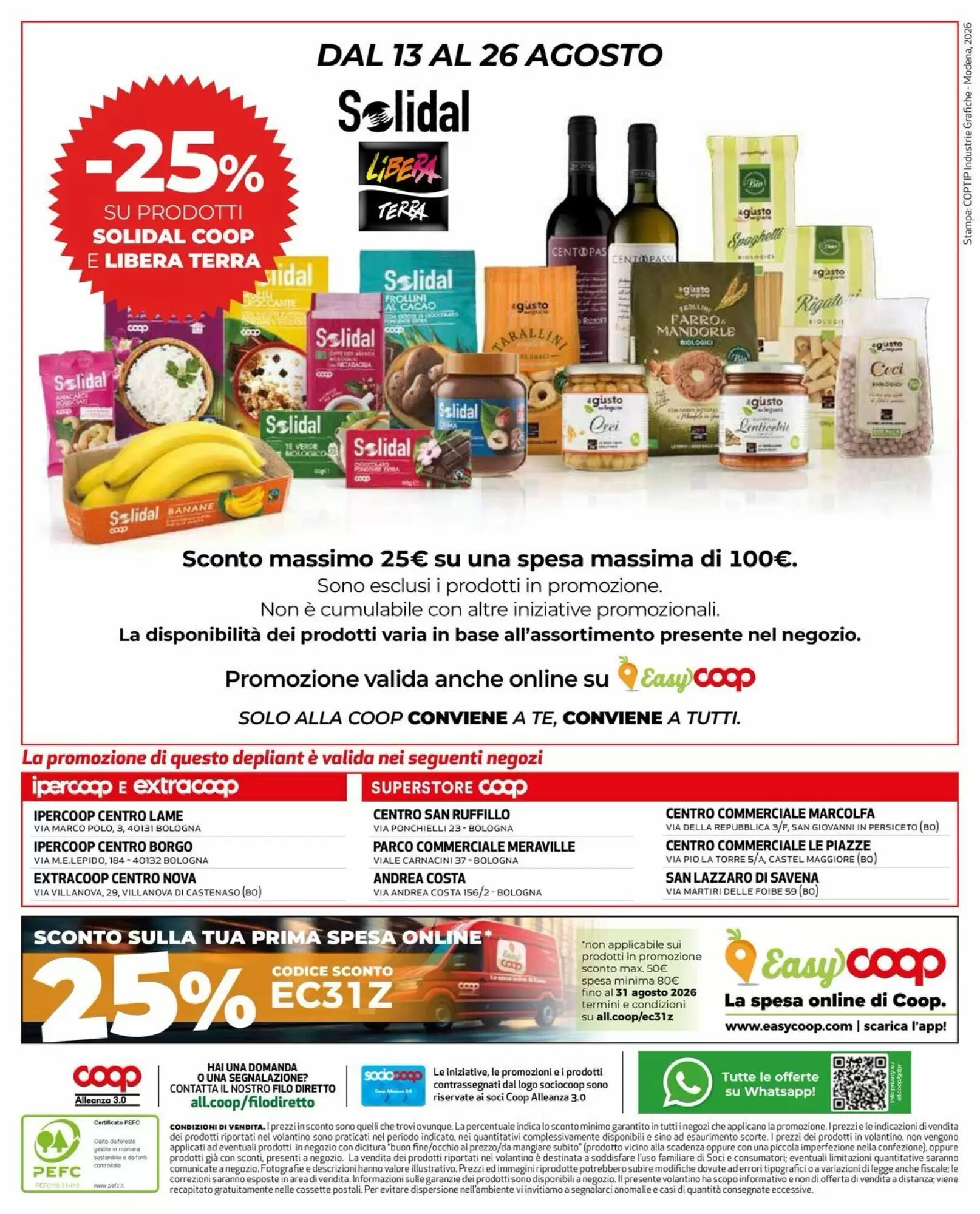 Volantino promozionale Coop  valide dal 13/08/2026 - Pagina 39.