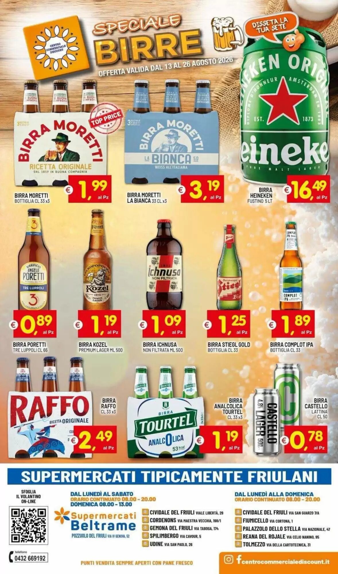 Volantino promozionale Centro Commerciale Discount  valide dal 13/08/2026 - Pagina 10.