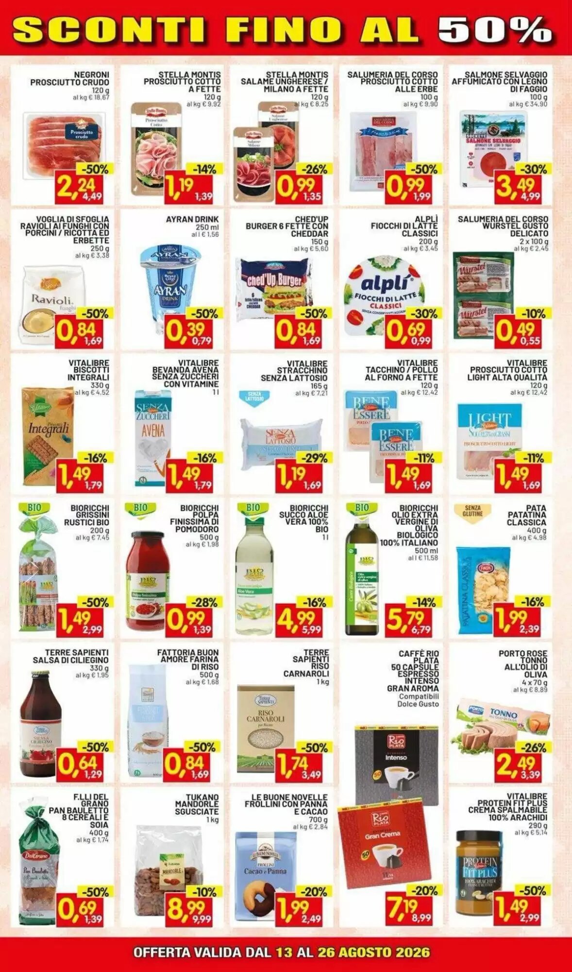 Volantino promozionale Centro Commerciale Discount  valide dal 13/08/2026 - Pagina 2.