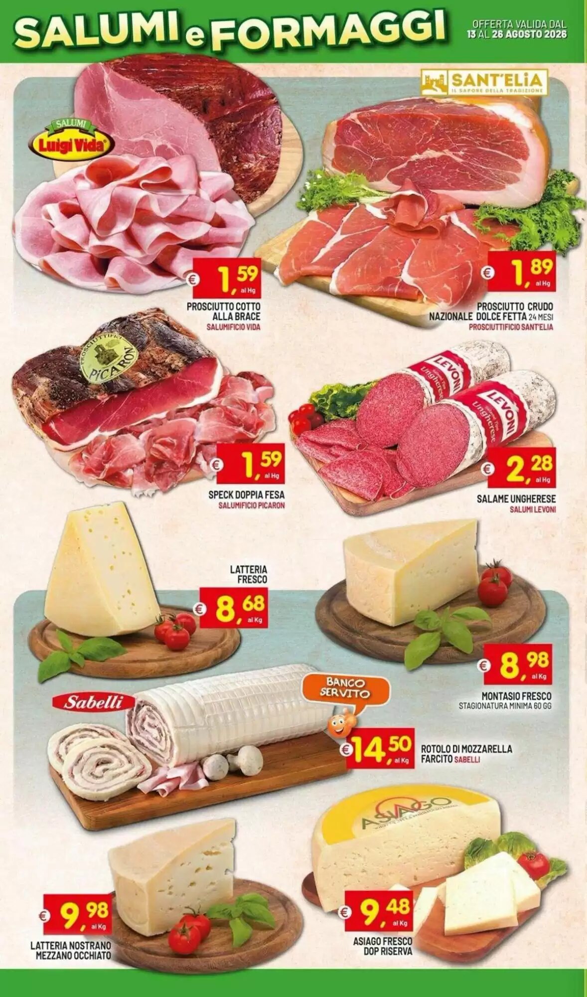 Volantino promozionale Centro Commerciale Discount  valide dal 13/08/2026 - Pagina 5.
