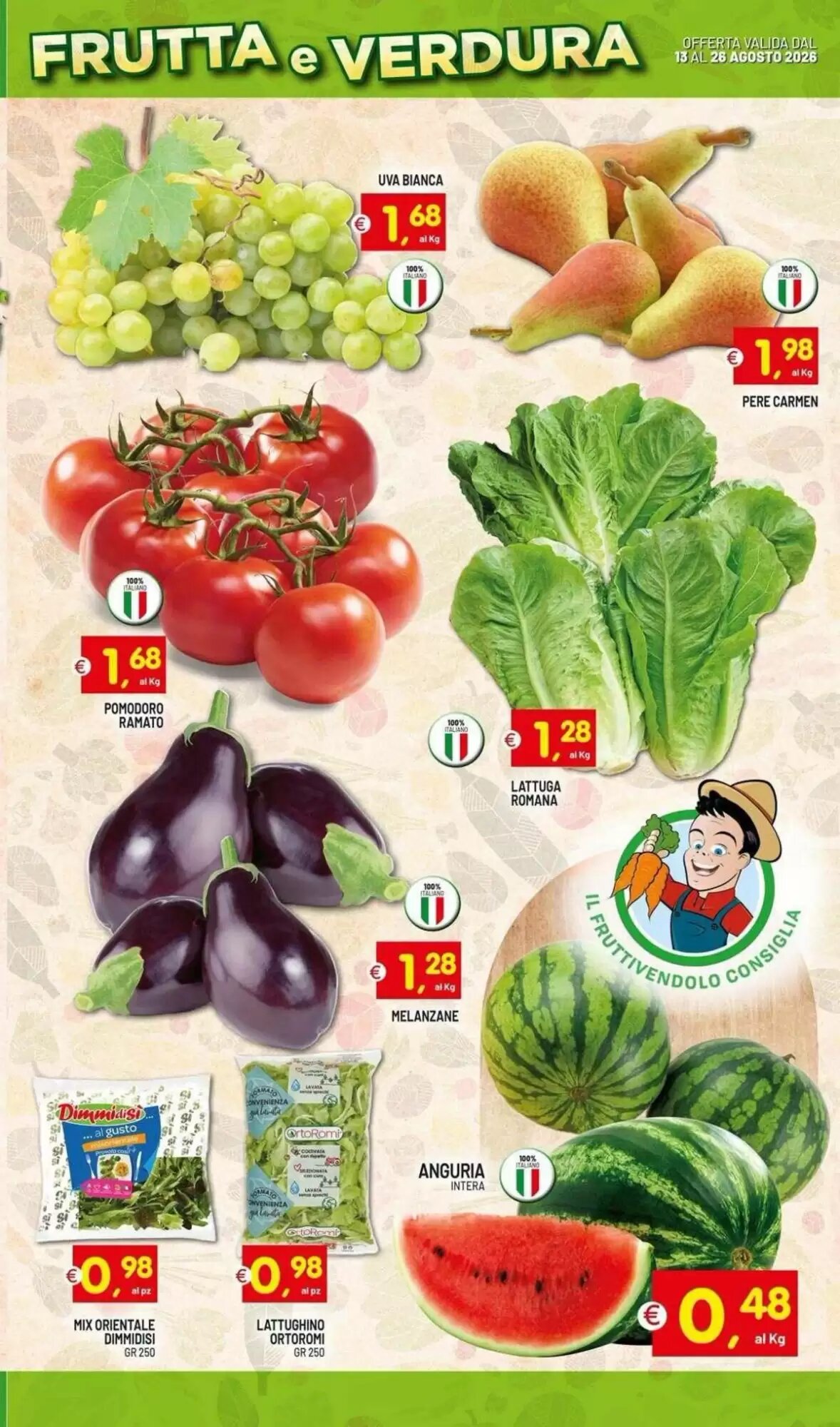 Volantino promozionale Centro Commerciale Discount  valide dal 13/08/2026 - Pagina 6.