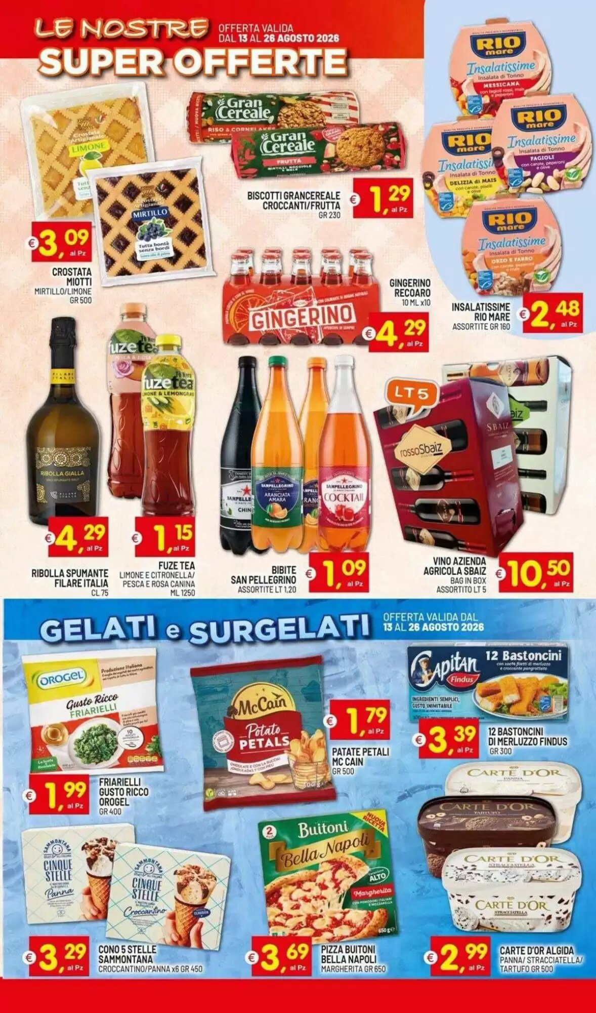 Volantino promozionale Centro Commerciale Discount  valide dal 13/08/2026 - Pagina 9.