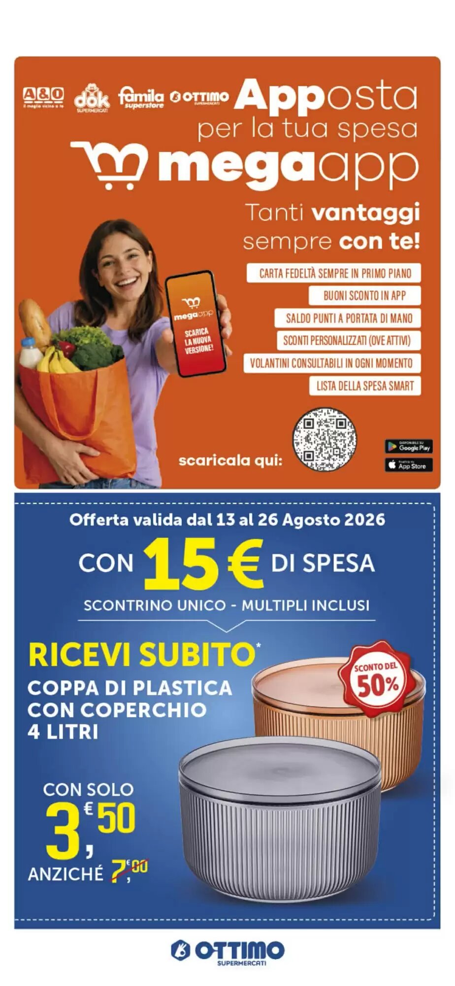 Volantino promozionale Ottimo Market  valide dal 13/08/2026 - Pagina 12.