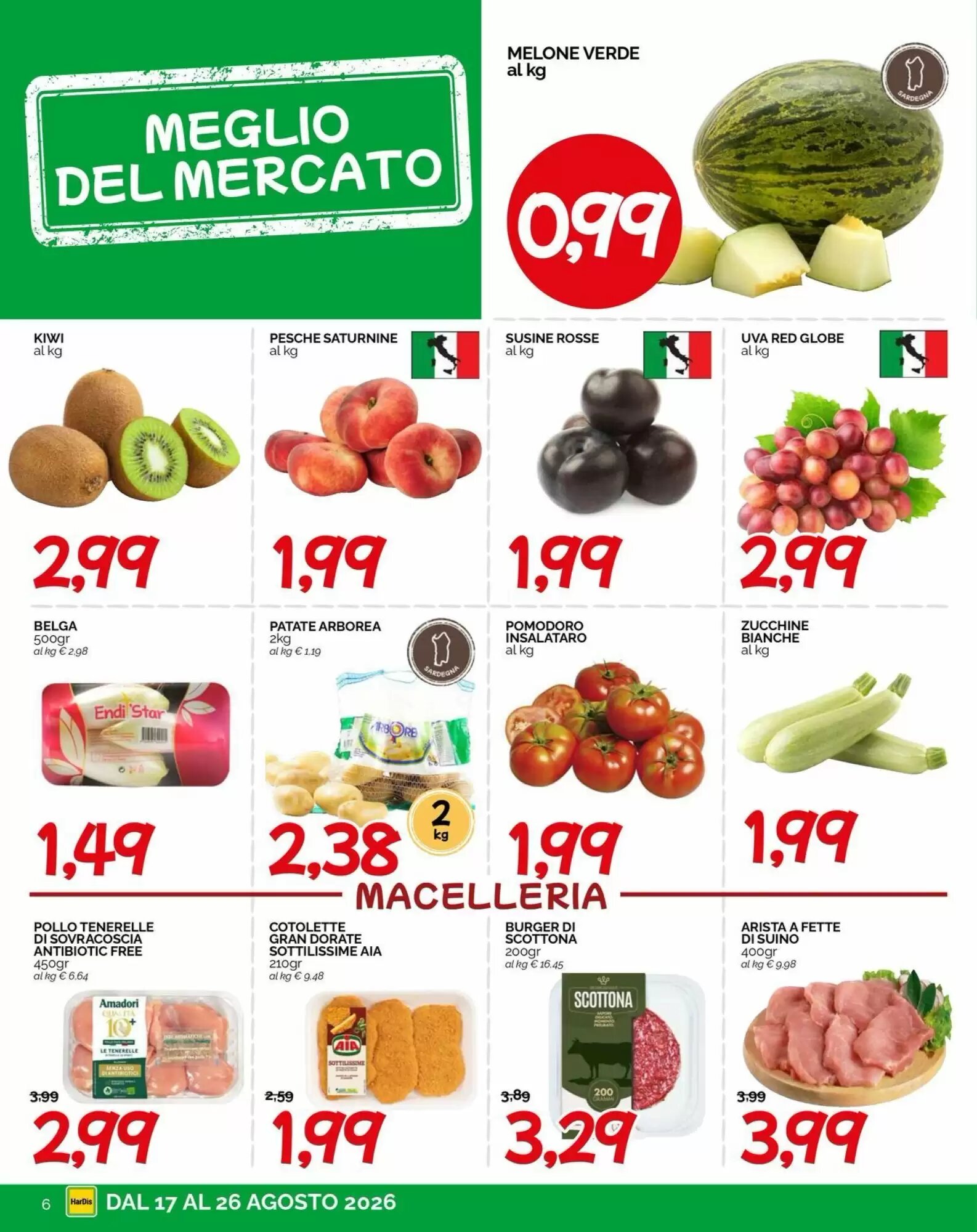 Volantino promozionale Hardis  valide dal 17/08/2026 - Pagina 6.