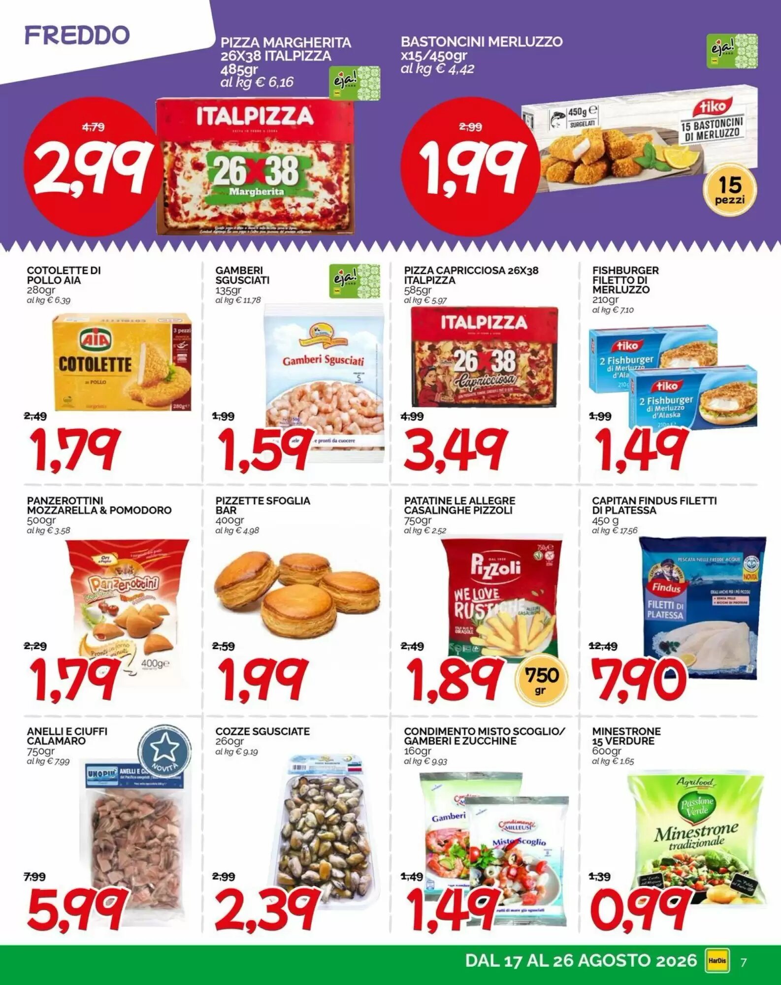 Volantino promozionale Hardis  valide dal 17/08/2026 - Pagina 7.