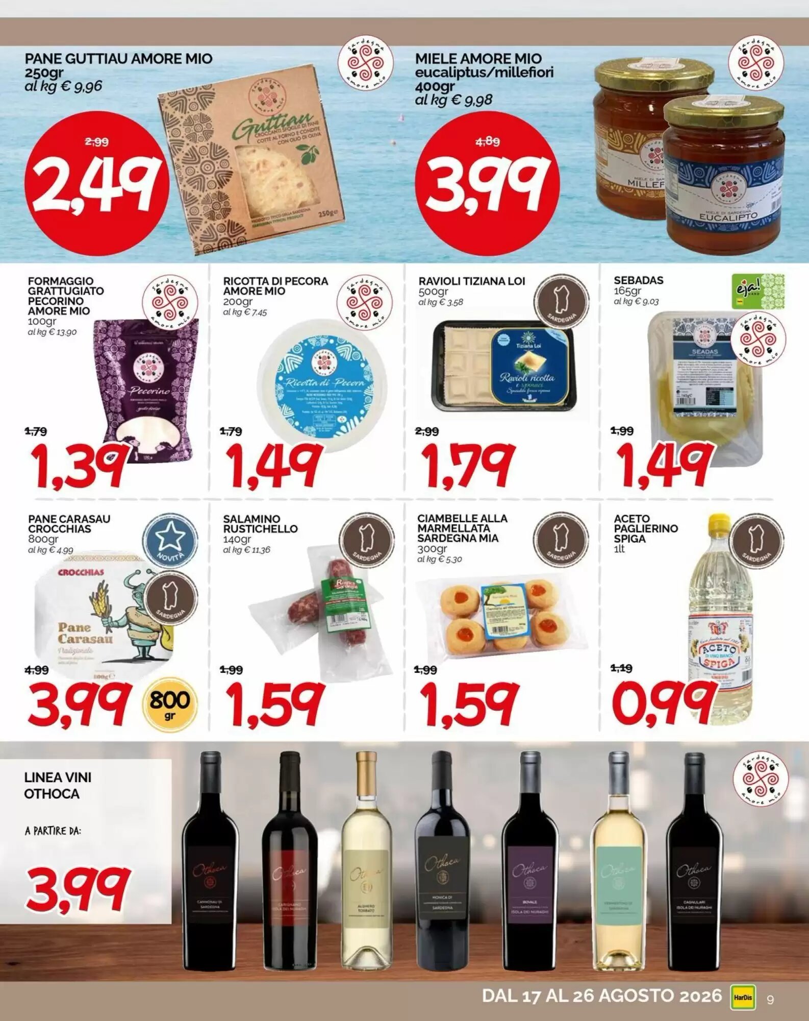 Volantino promozionale Hardis  valide dal 17/08/2026 - Pagina 9.