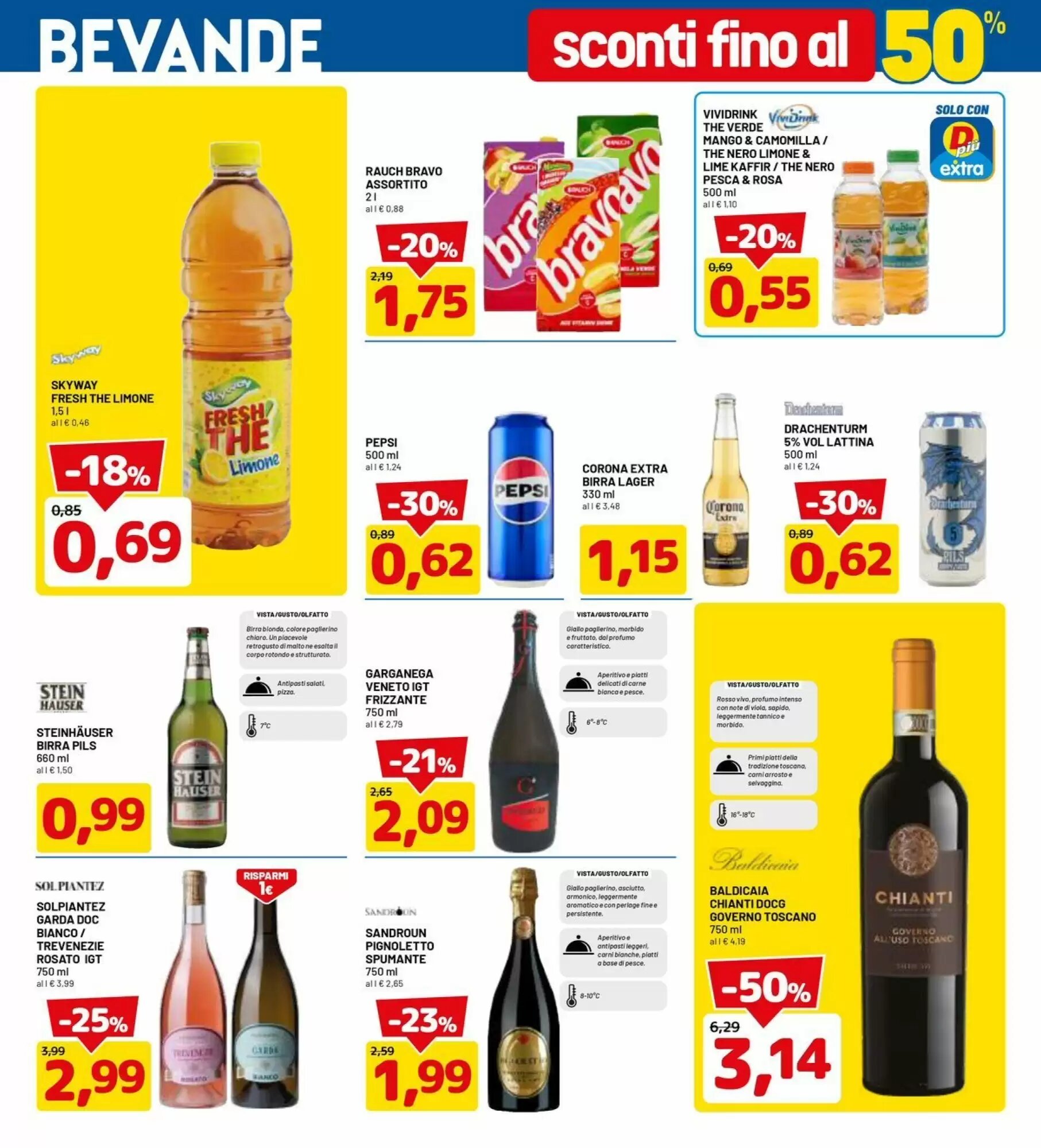 Volantino promozionale DPiù  valide dal 17/08/2026 - Pagina 10.