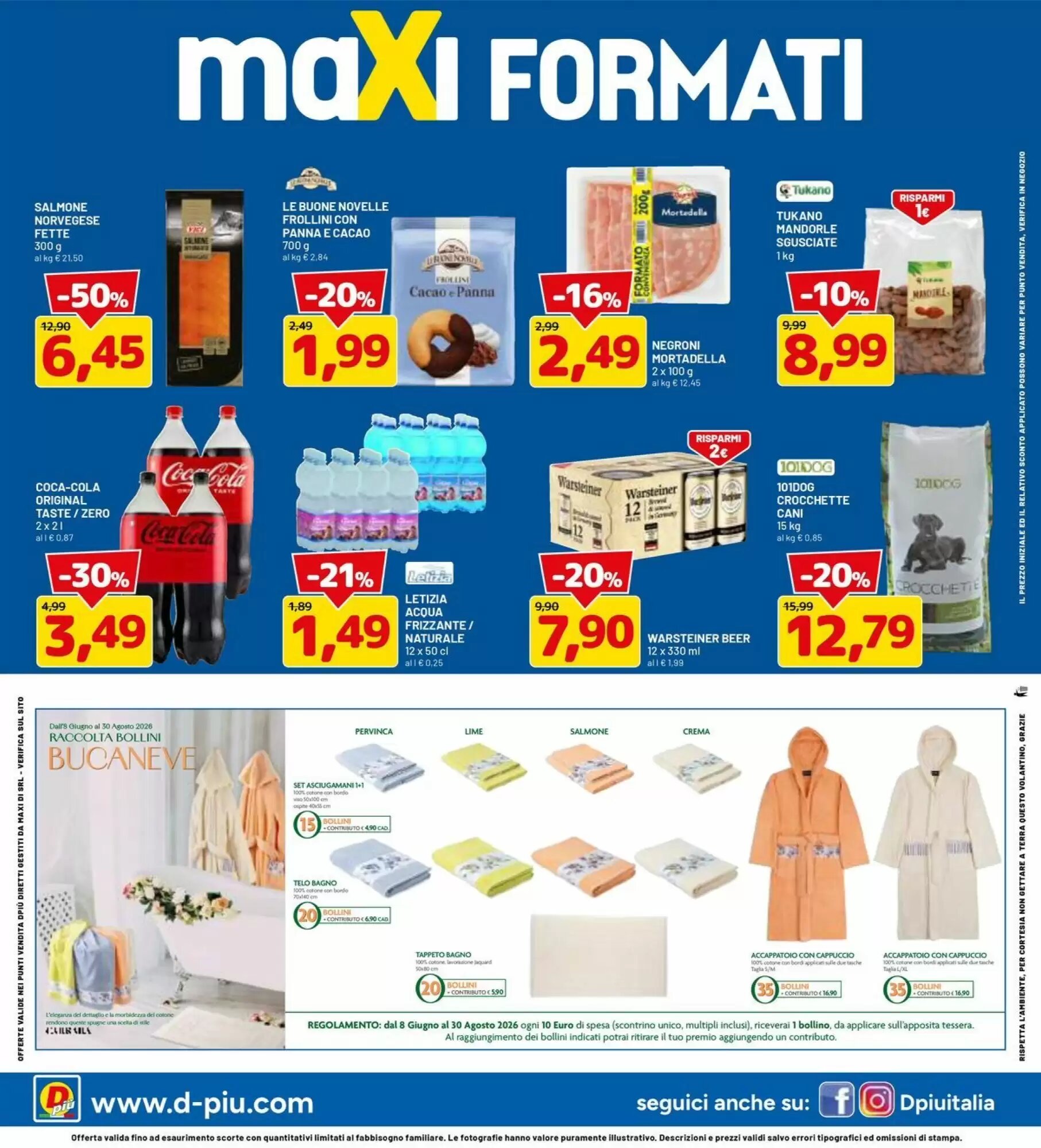 Volantino promozionale DPiù  valide dal 17/08/2026 - Pagina 16.