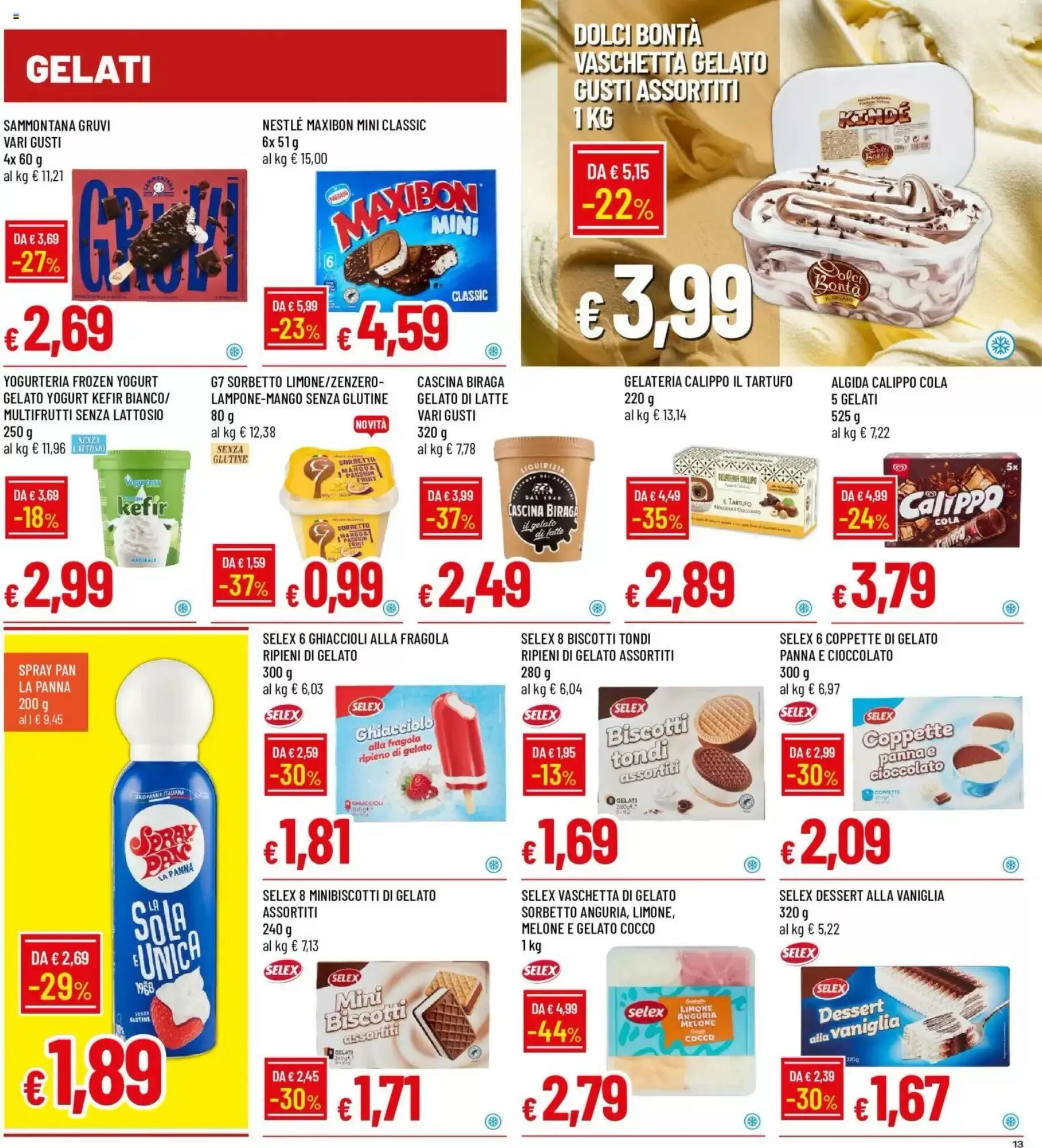 Volantino promozionale Galassia  valide dal 17/08/2026 - Pagina 13.