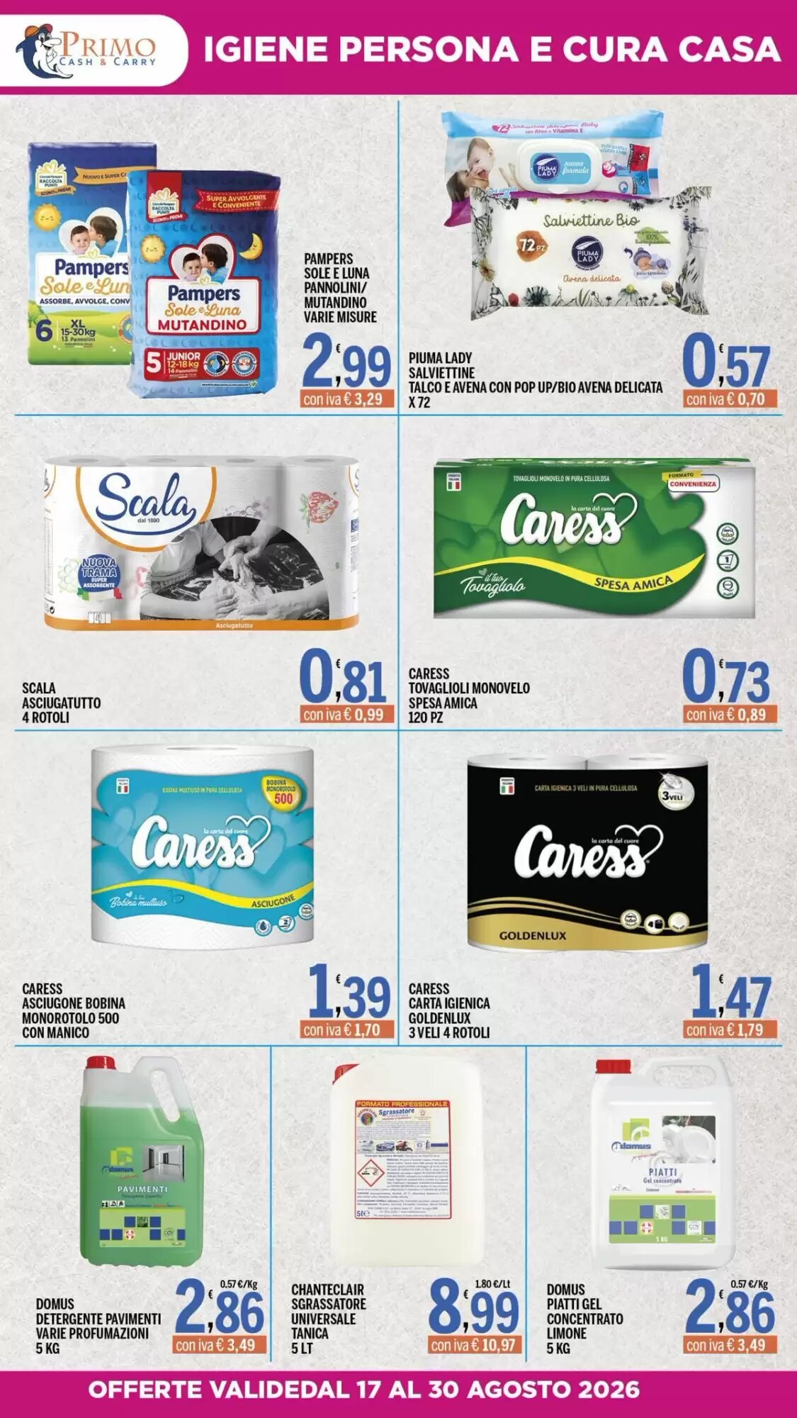 Volantino promozionale Gruppo Pascar  valide dal 17/08/2026 - Pagina 14.