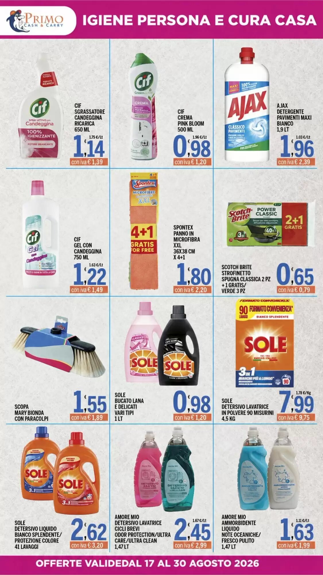 Volantino promozionale Gruppo Pascar  valide dal 17/08/2026 - Pagina 15.
