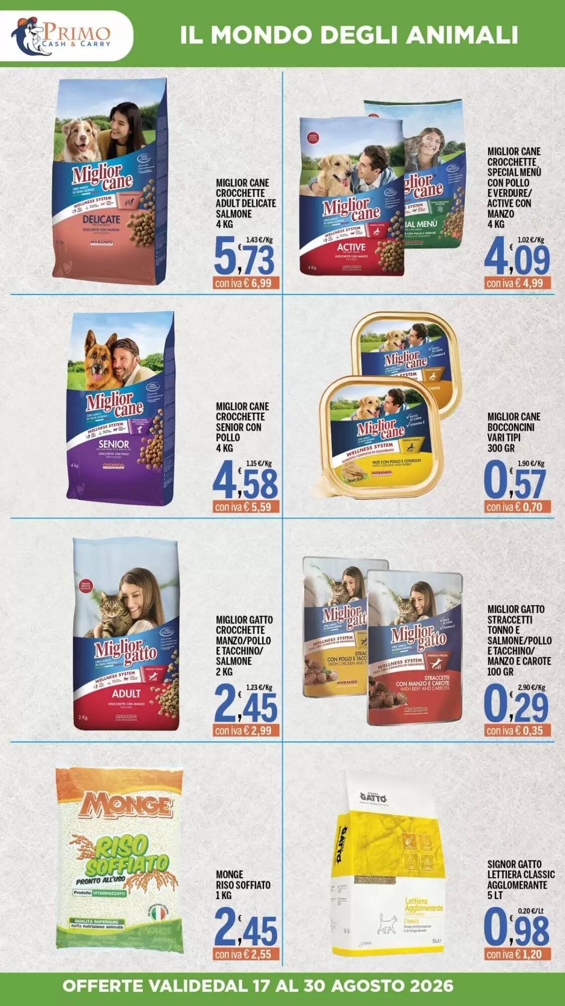 Volantino promozionale Gruppo Pascar  valide dal 17/08/2026 - Pagina 16.