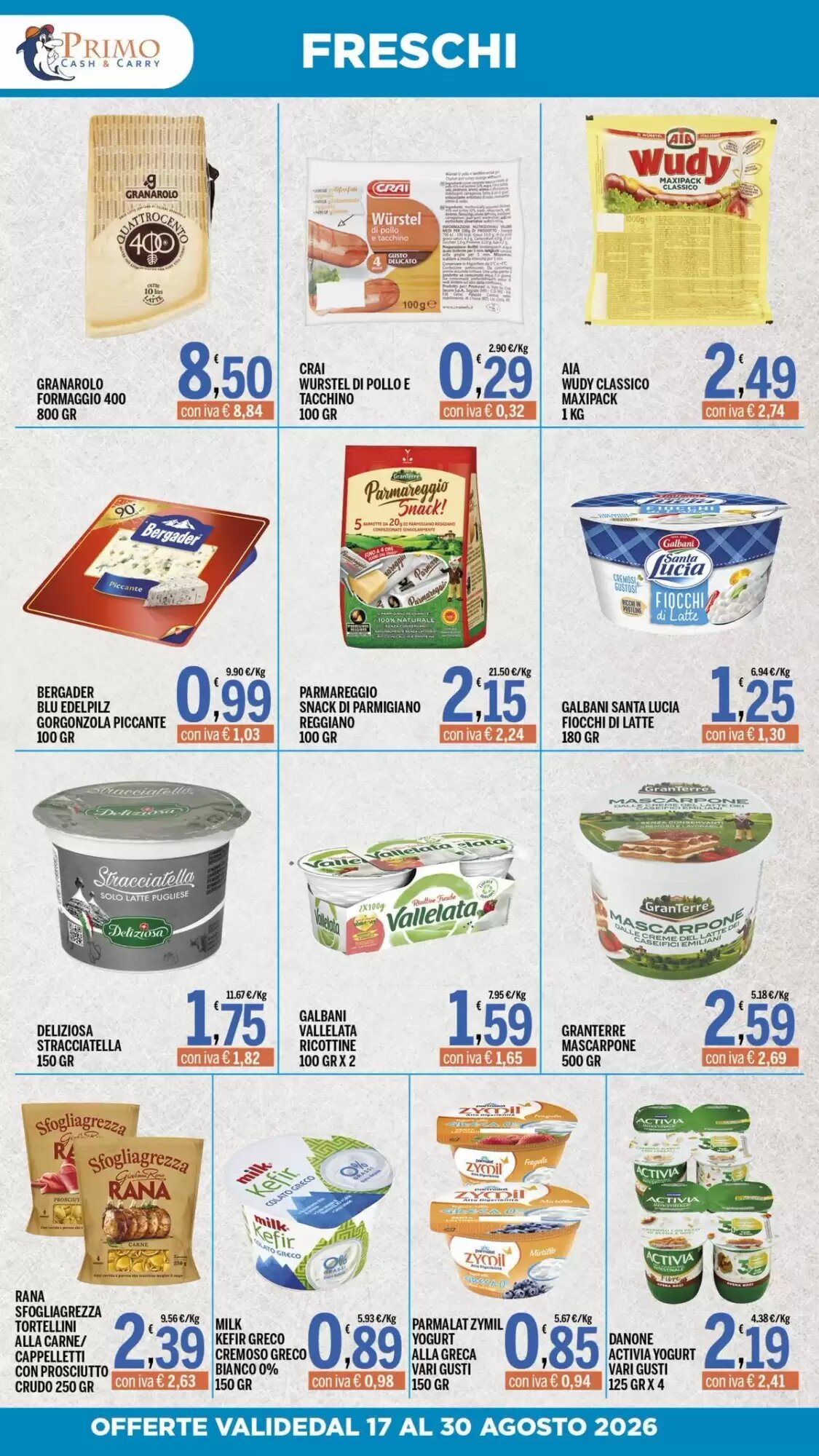 Volantino promozionale Gruppo Pascar  valide dal 17/08/2026 - Pagina 3.