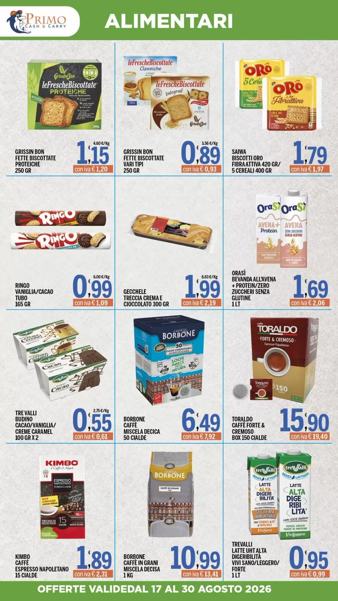 Volantino promozionale Gruppo Pascar  valide dal 17/08/2026 - Pagina 6.