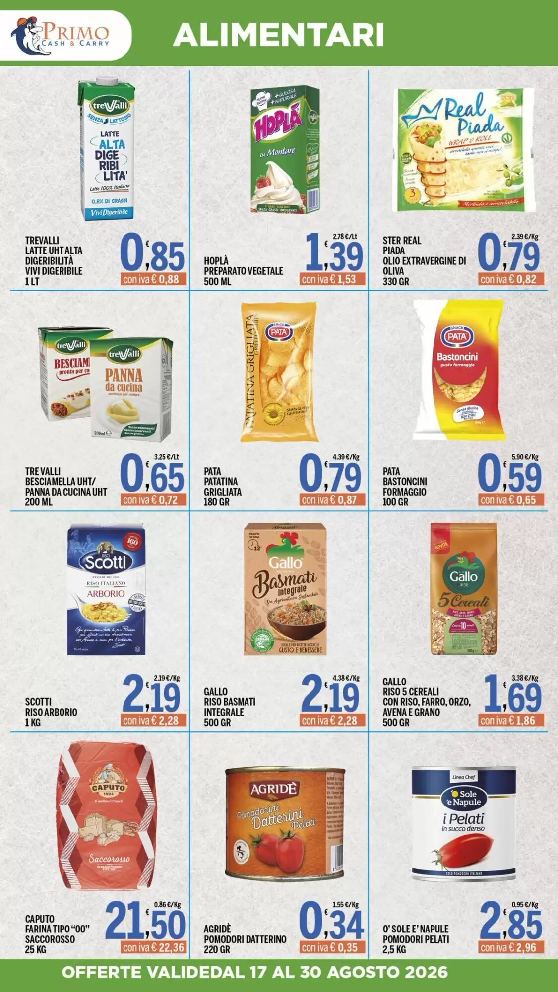 Volantino promozionale Gruppo Pascar  valide dal 17/08/2026 - Pagina 7.