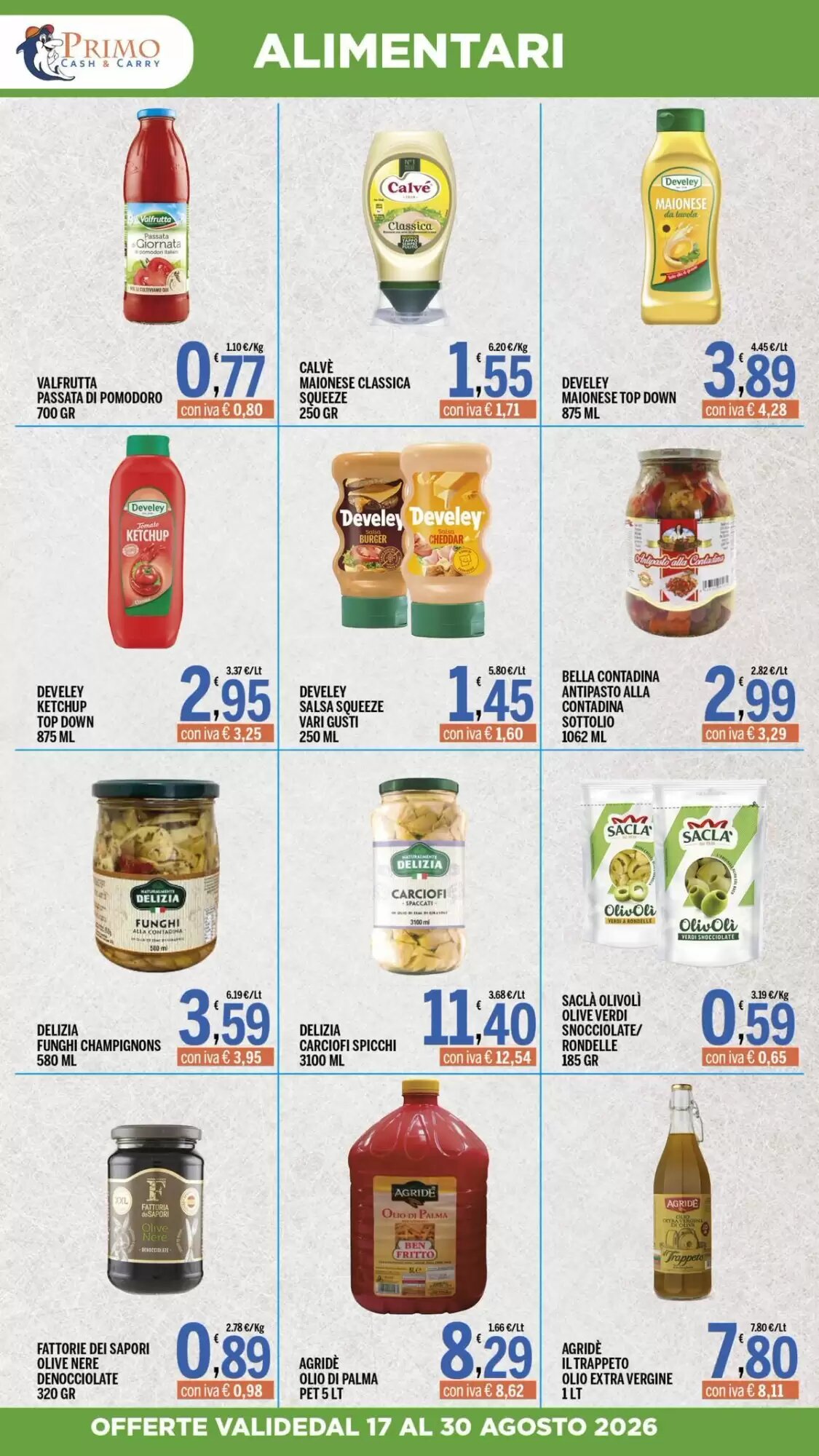 Volantino promozionale Gruppo Pascar  valide dal 17/08/2026 - Pagina 8.