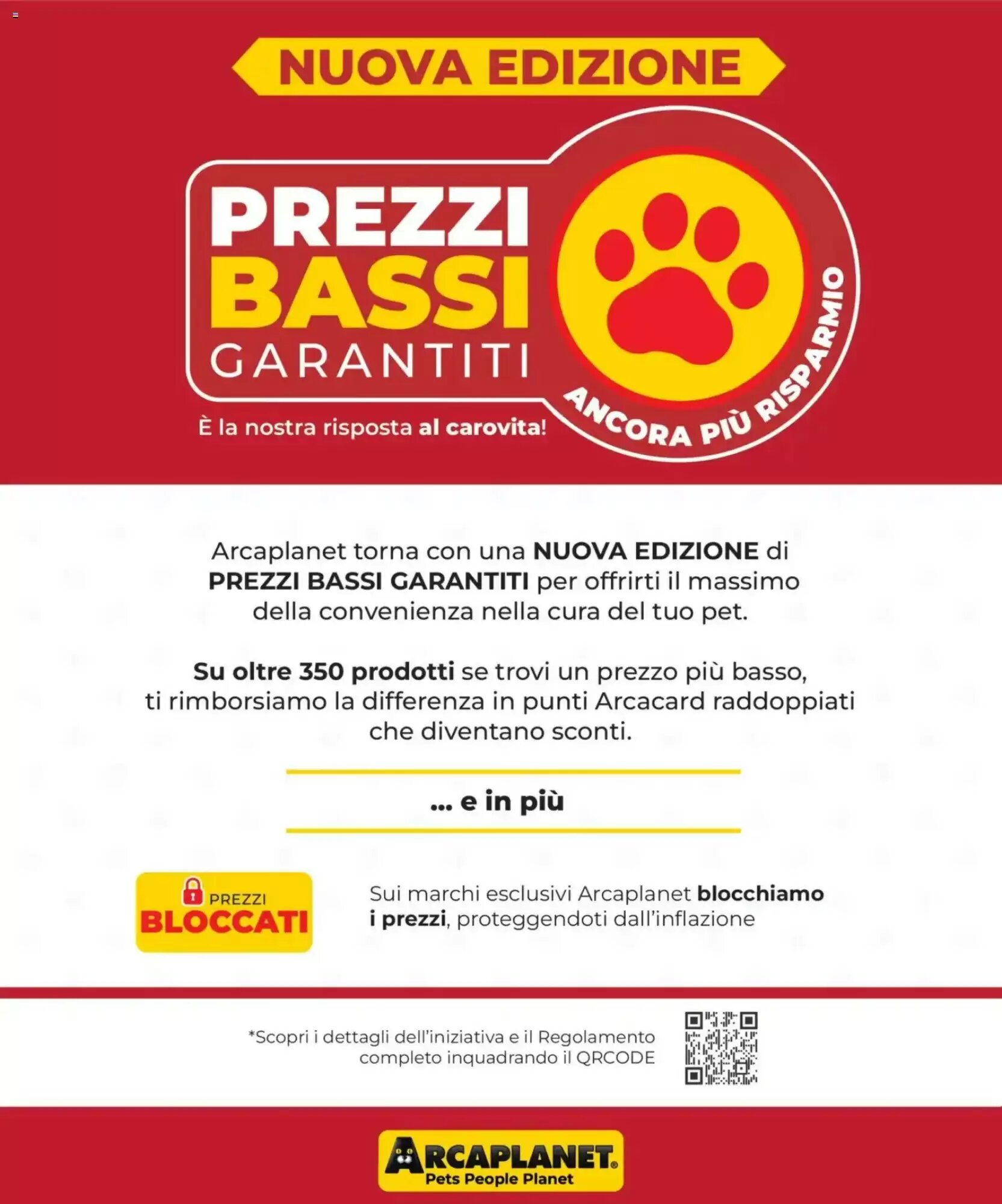 Volantino promozionale Arcaplanet  valide dal 17/08/2026 - Pagina 16.