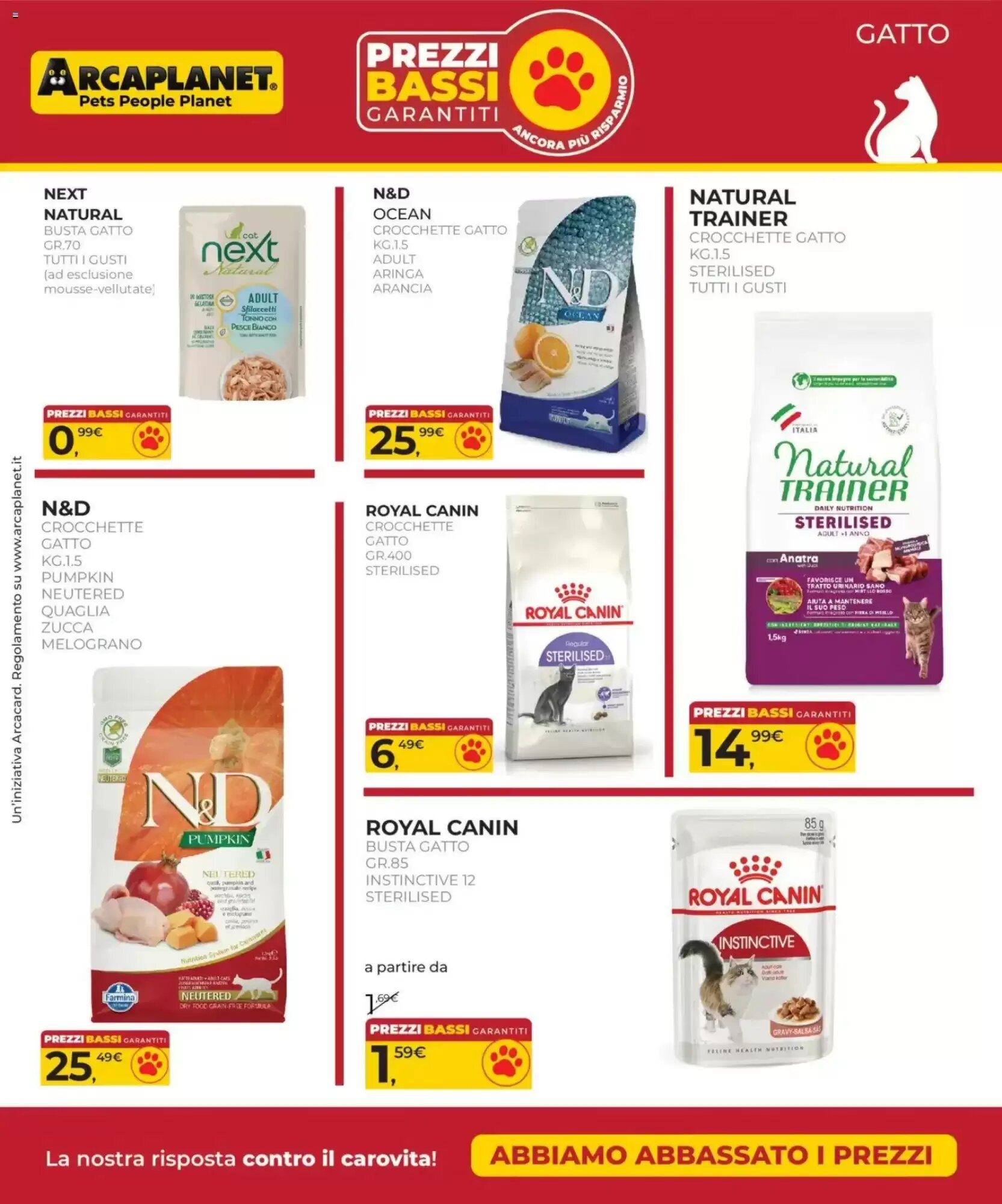 Volantino promozionale Arcaplanet  valide dal 17/08/2026 - Pagina 18.