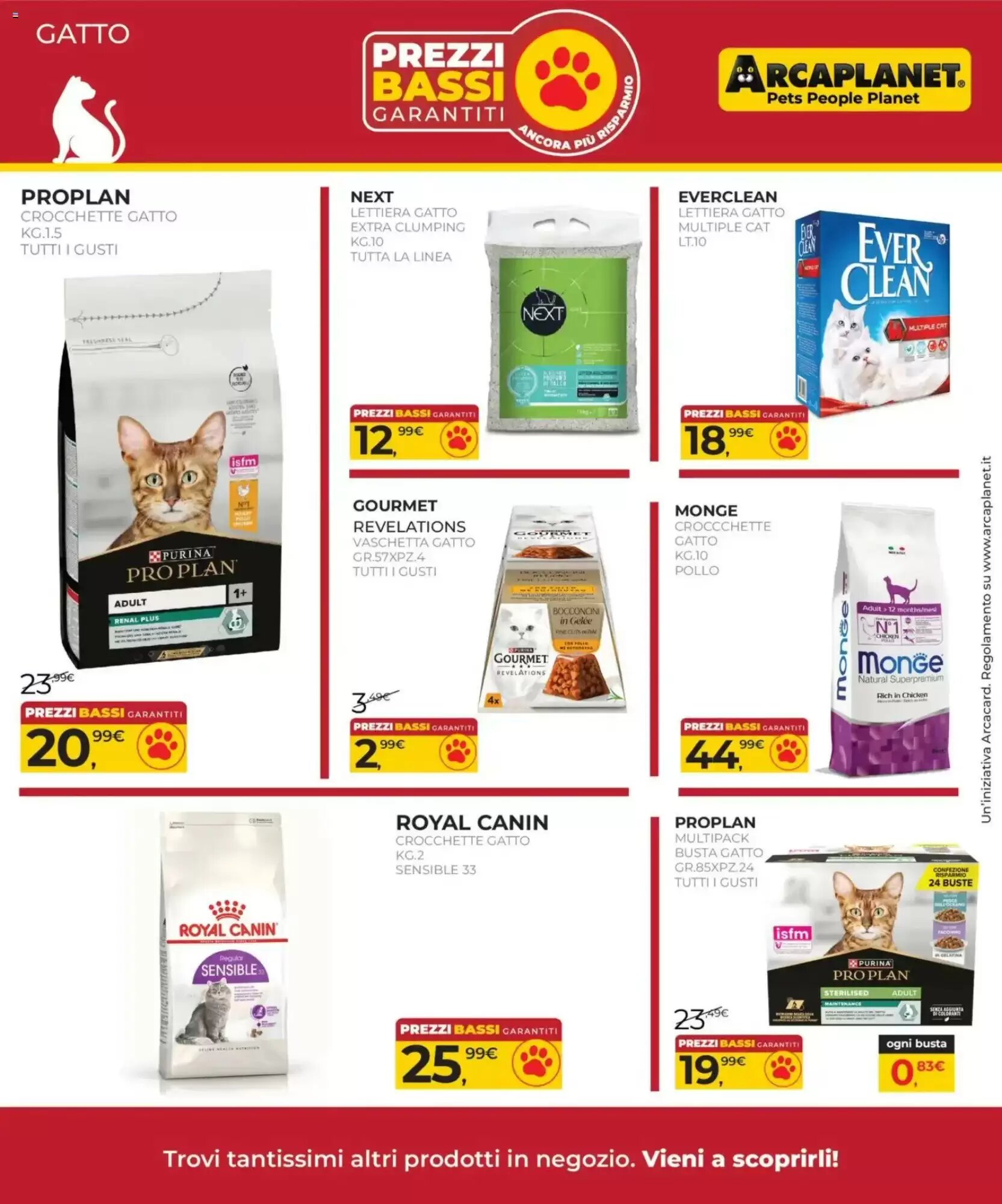 Volantino promozionale Arcaplanet  valide dal 17/08/2026 - Pagina 19.