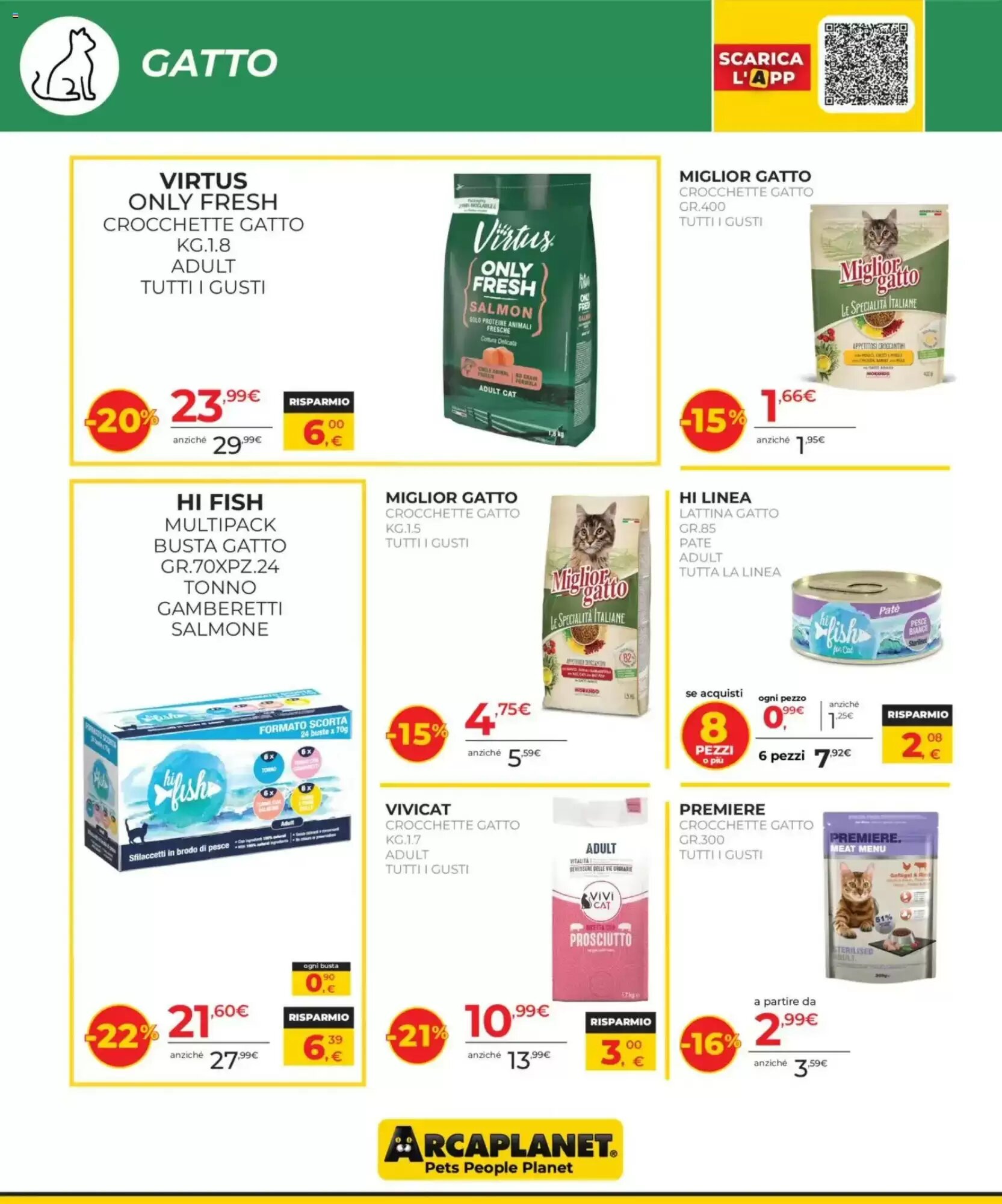 Volantino promozionale Arcaplanet  valide dal 17/08/2026 - Pagina 2.