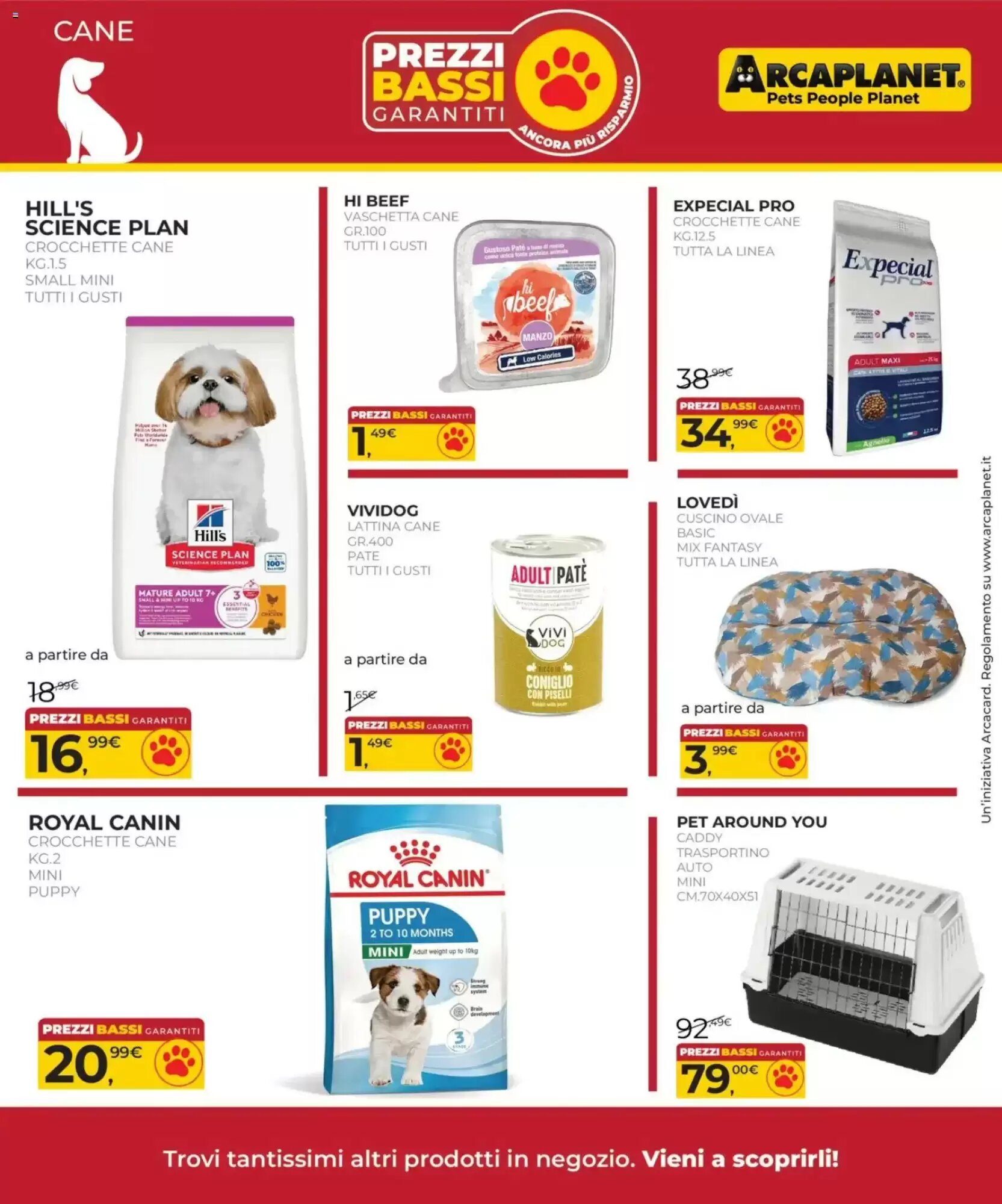 Volantino promozionale Arcaplanet  valide dal 17/08/2026 - Pagina 21.