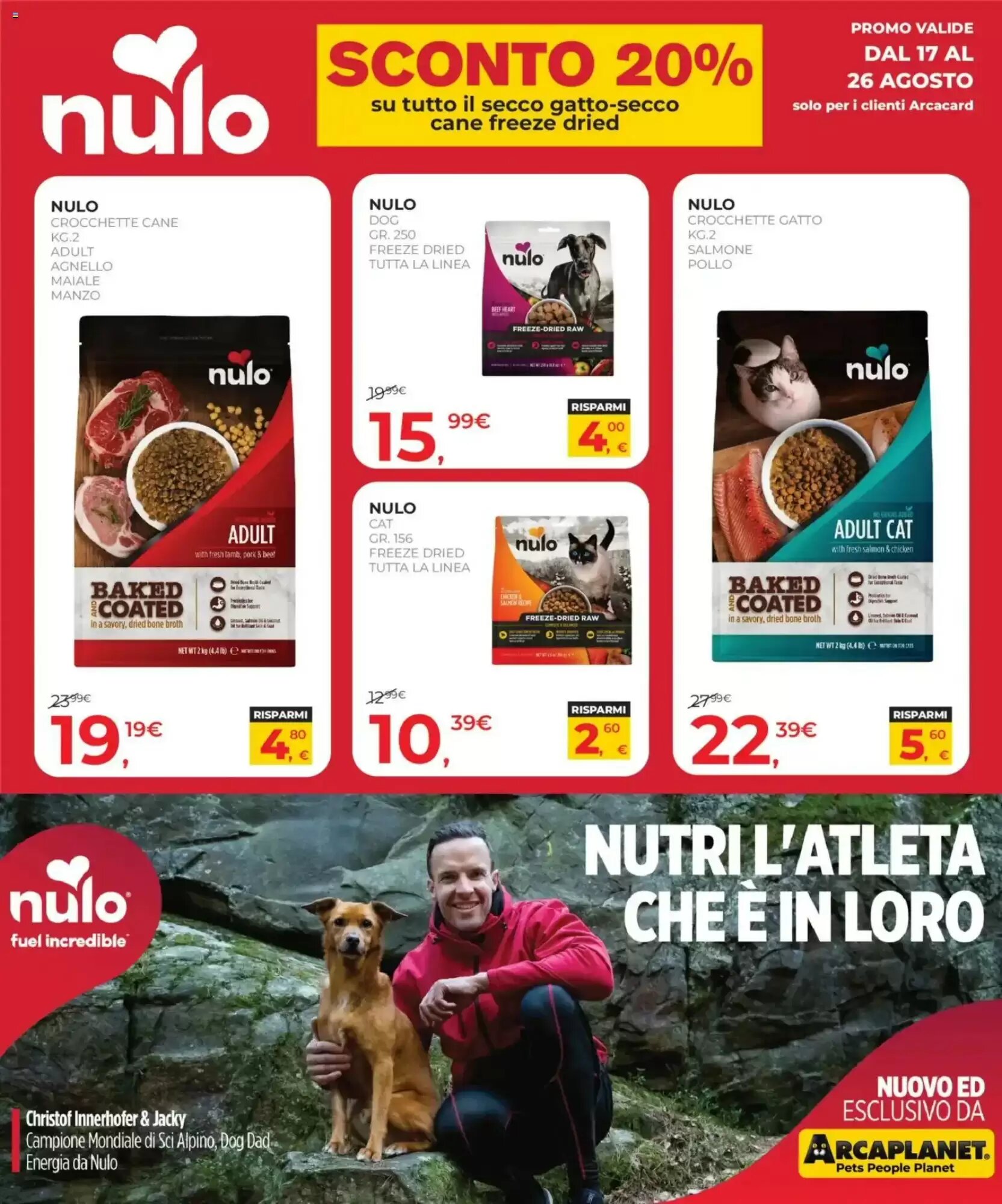 Volantino promozionale Arcaplanet  valide dal 17/08/2026 - Pagina 6.