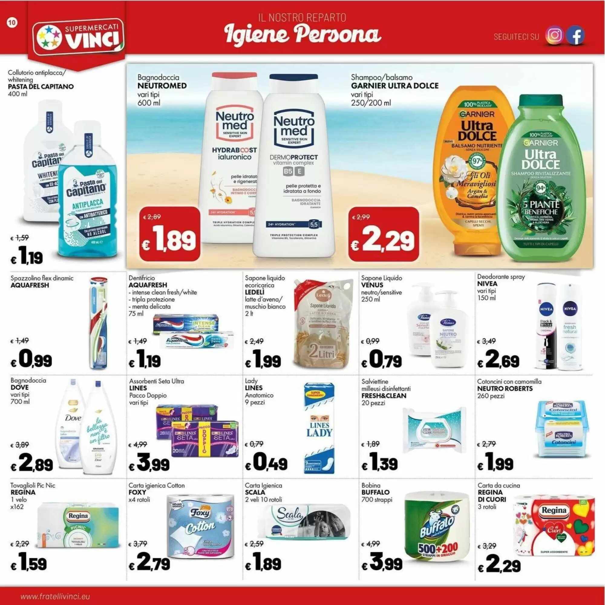 Volantino promozionale Supermercati Vinci  valide dal 17/08/2026 - Pagina 10.