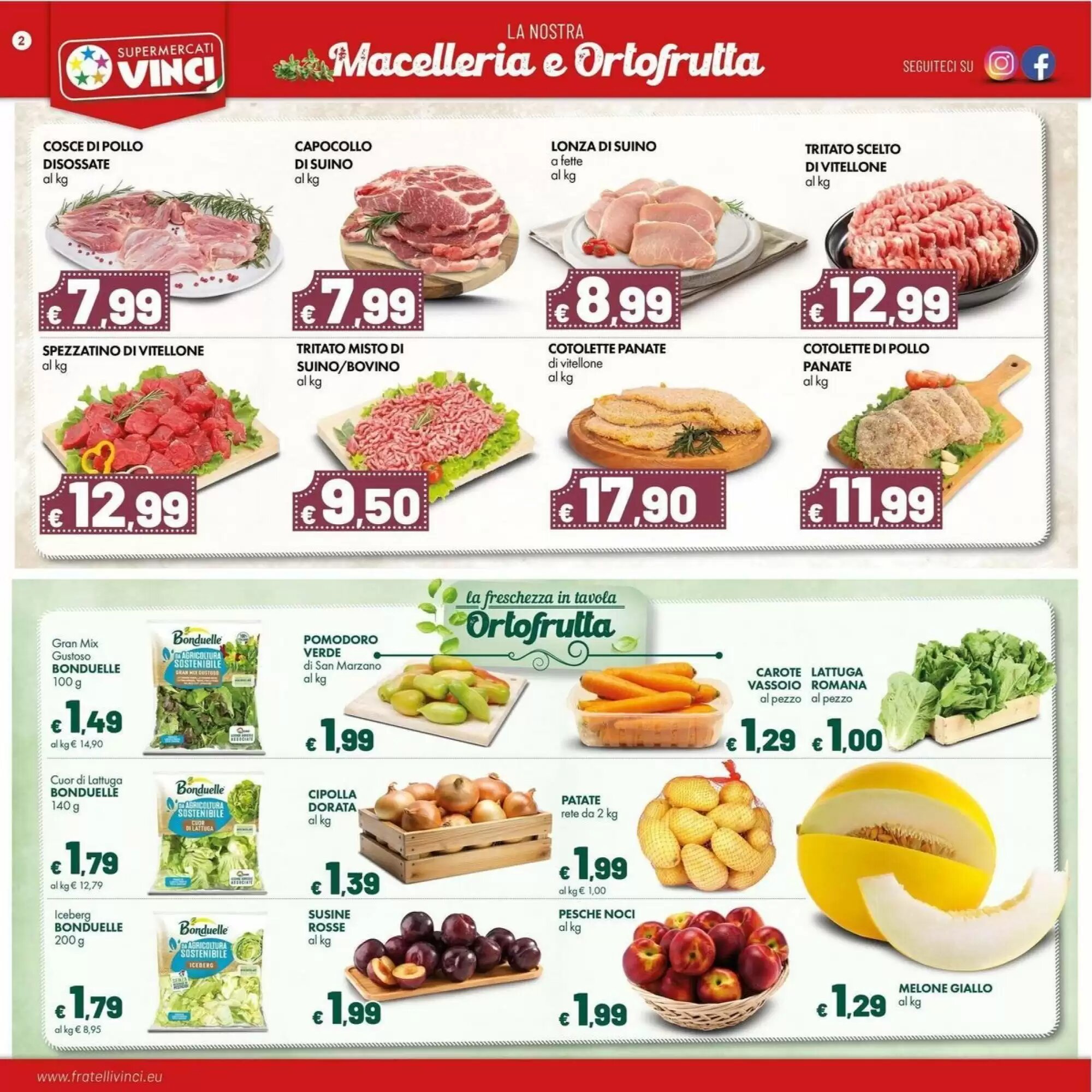 Volantino promozionale Supermercati Vinci  valide dal 17/08/2026 - Pagina 2.