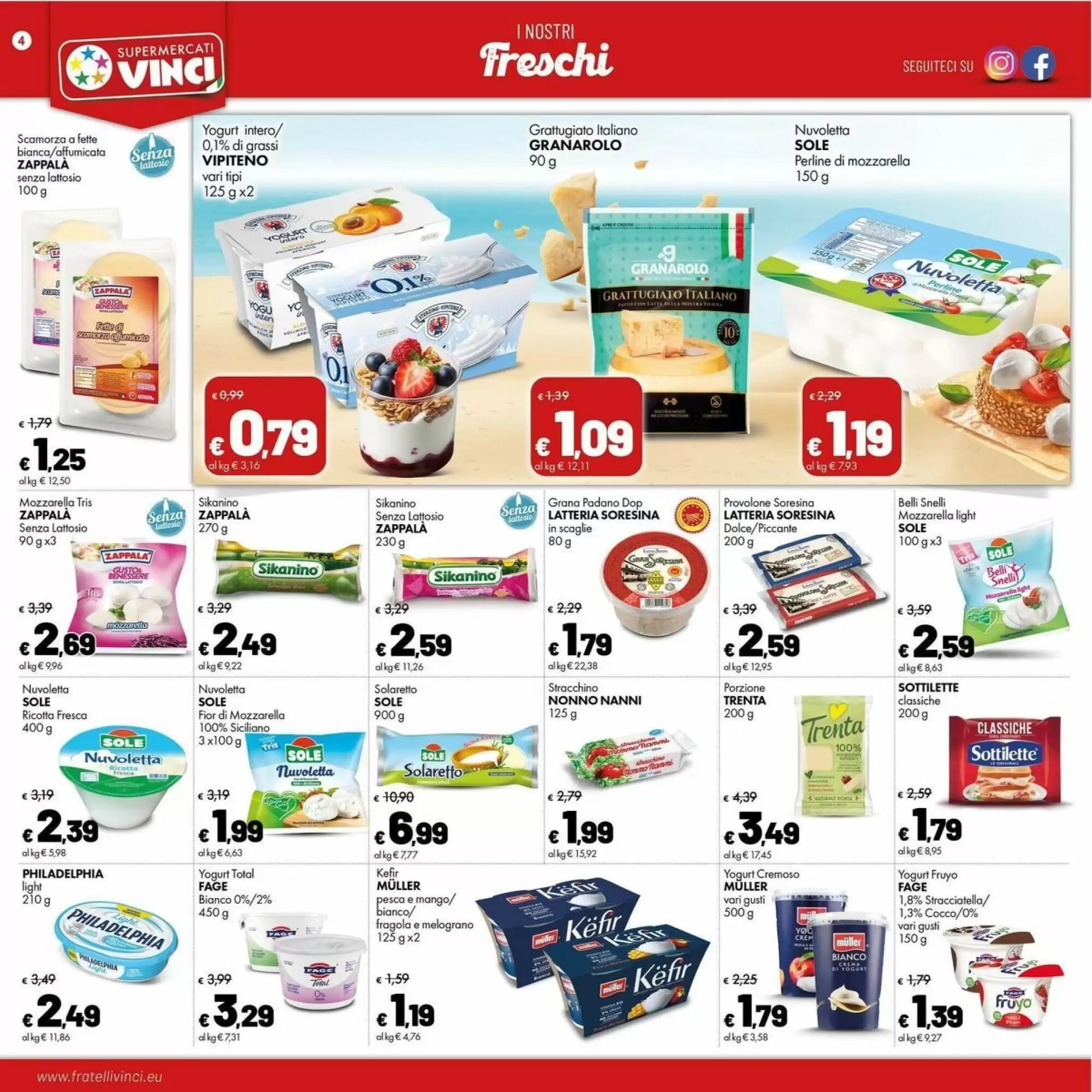 Volantino promozionale Supermercati Vinci  valide dal 17/08/2026 - Pagina 4.