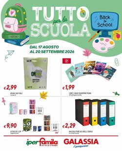 Volantino promozionale Galassia  valide dal 17/08/2026