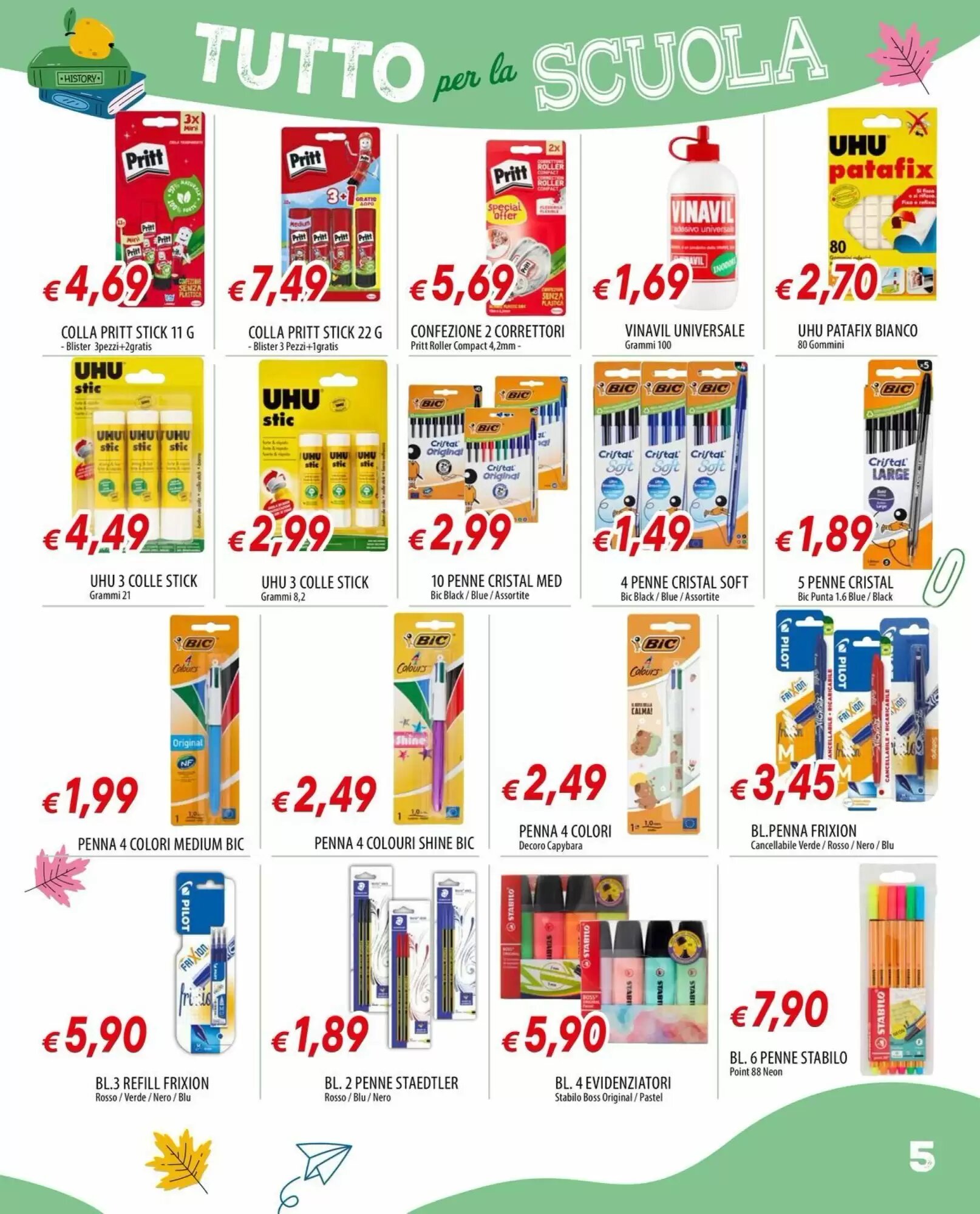 Volantino promozionale Galassia  valide dal 17/08/2026 - Pagina 5.