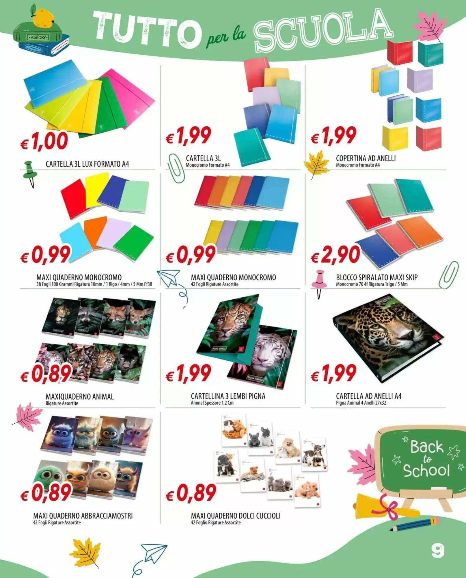 Volantino promozionale Galassia  valide dal 17/08/2026 - Pagina 9.