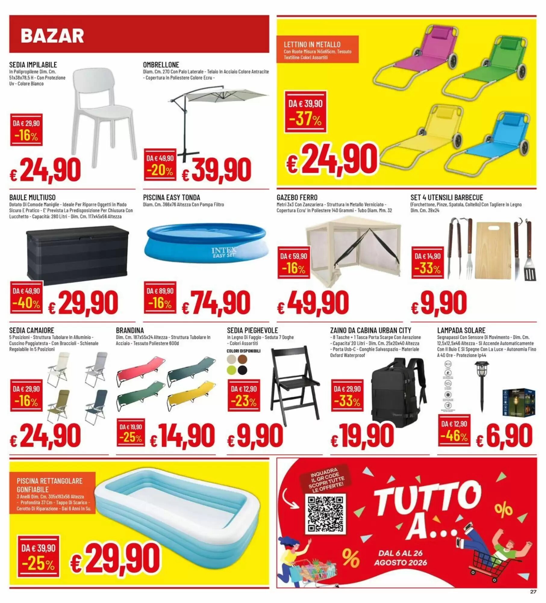 Volantino promozionale IperFamila  valide dal 17/08/2026 - Pagina 27.