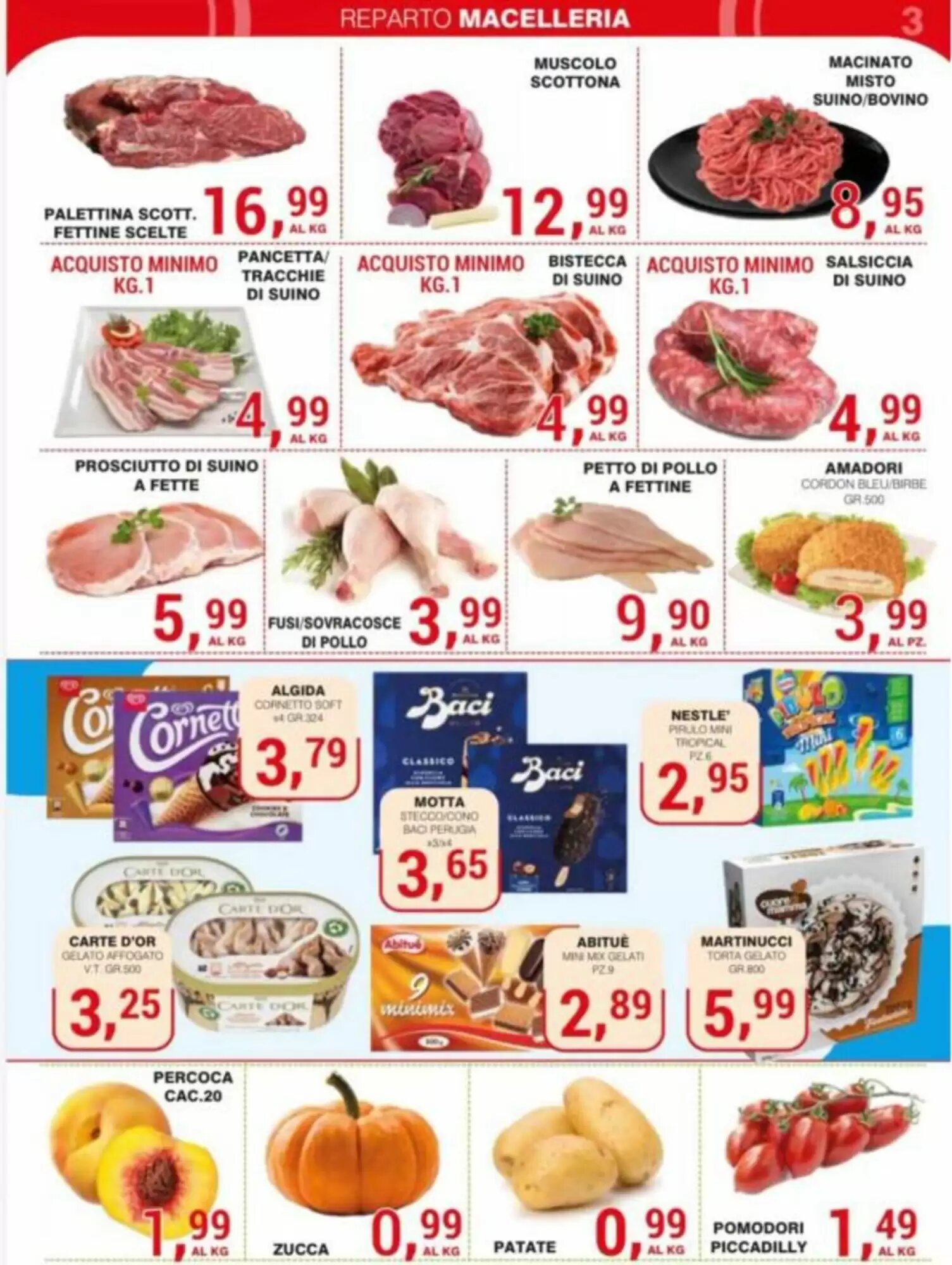 Volantino promozionale Supermercati Spesa Mia  valide dal 17/08/2026 - Pagina 3.