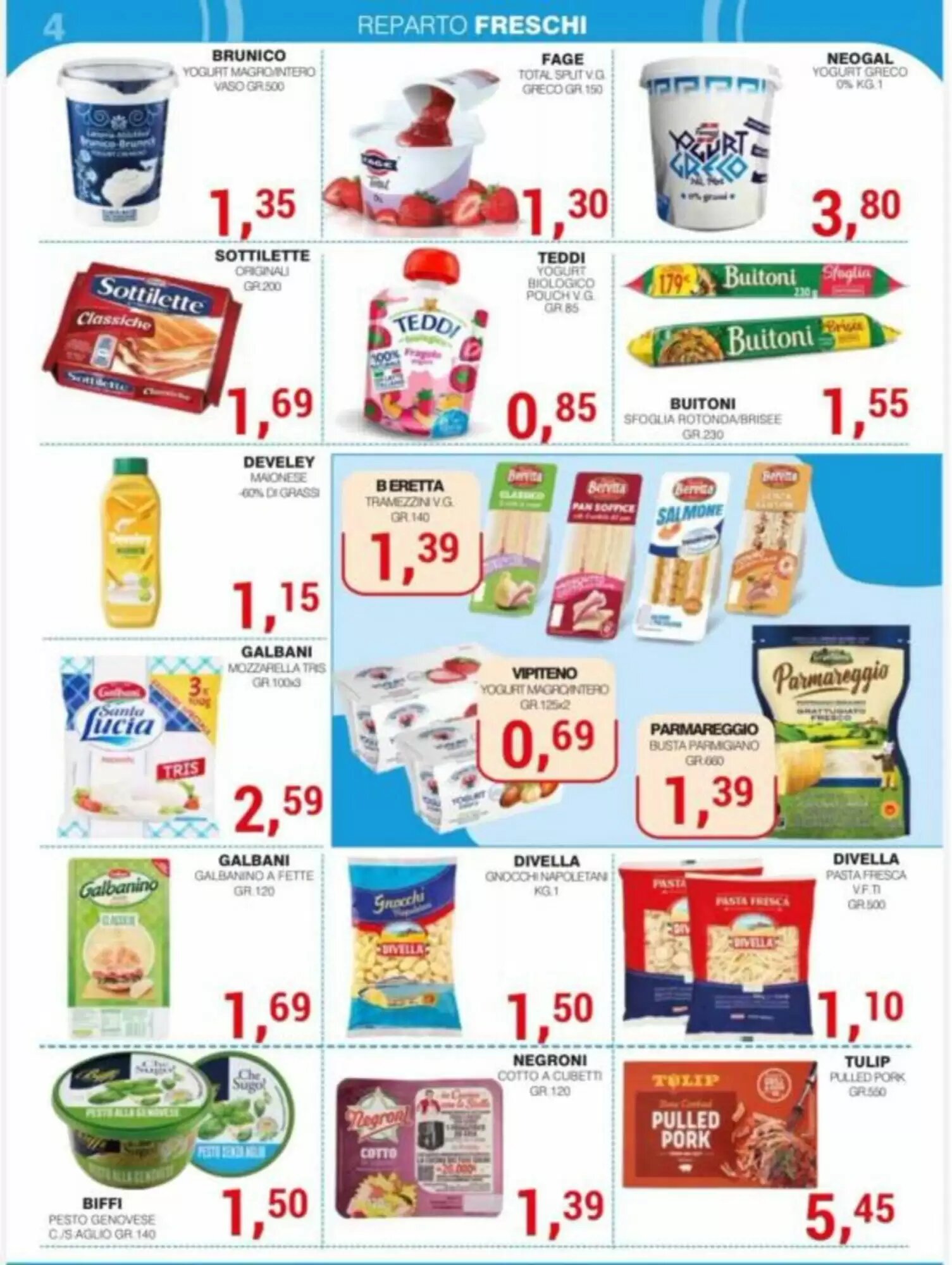 Volantino promozionale Supermercati Spesa Mia  valide dal 17/08/2026 - Pagina 4.
