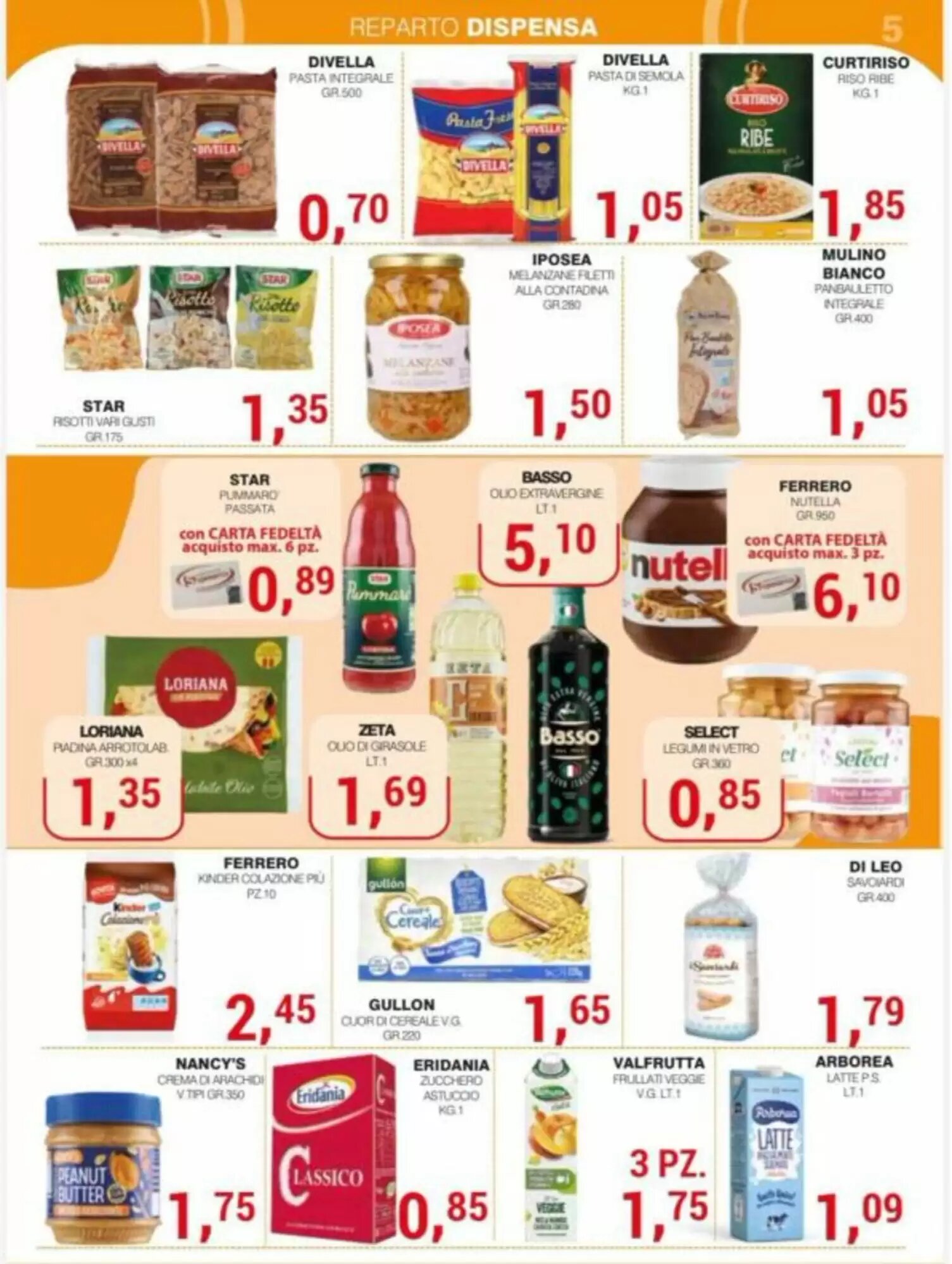 Volantino promozionale Supermercati Spesa Mia  valide dal 17/08/2026 - Pagina 5.