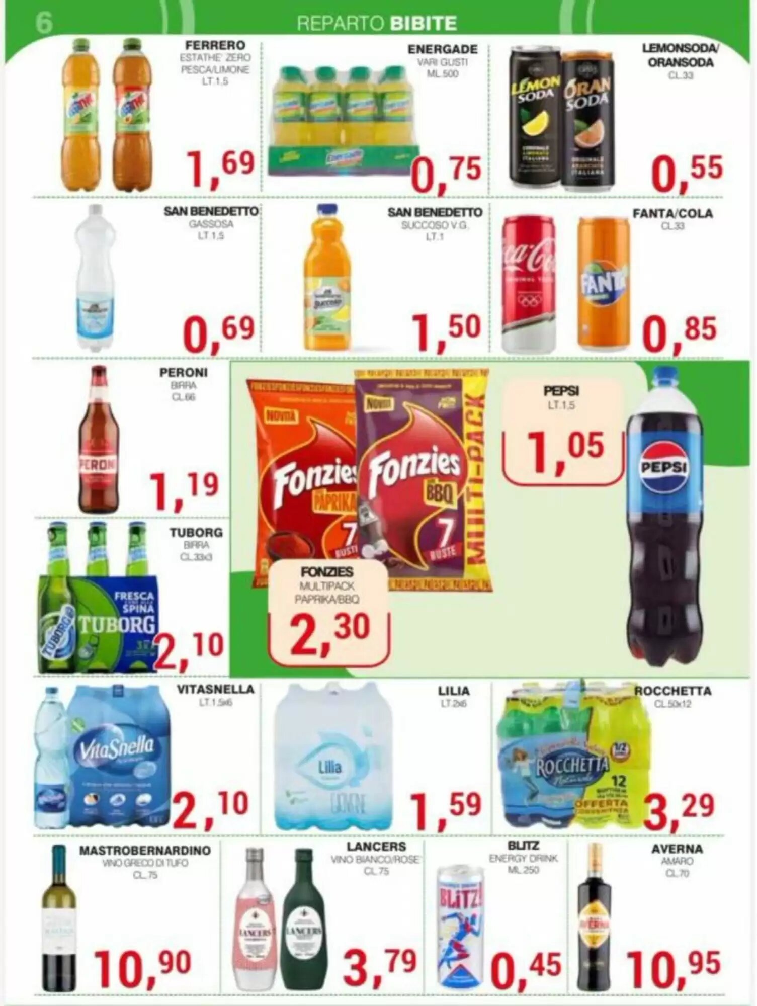 Volantino promozionale Supermercati Spesa Mia  valide dal 17/08/2026 - Pagina 6.